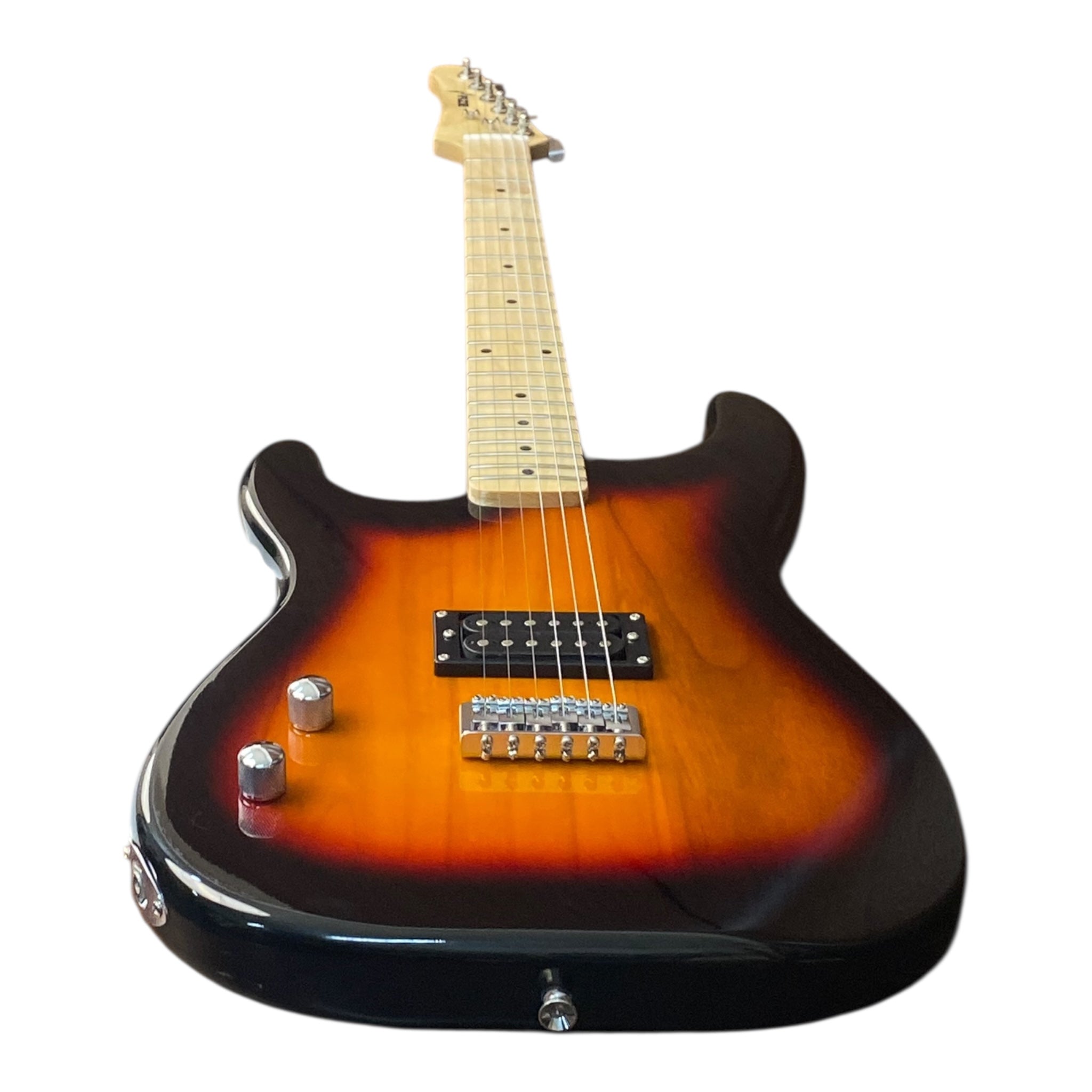 Haze HST01 Sunburst Left-Handed 4/4 Size Student Electric Guitar + 10W Amp (Optional)