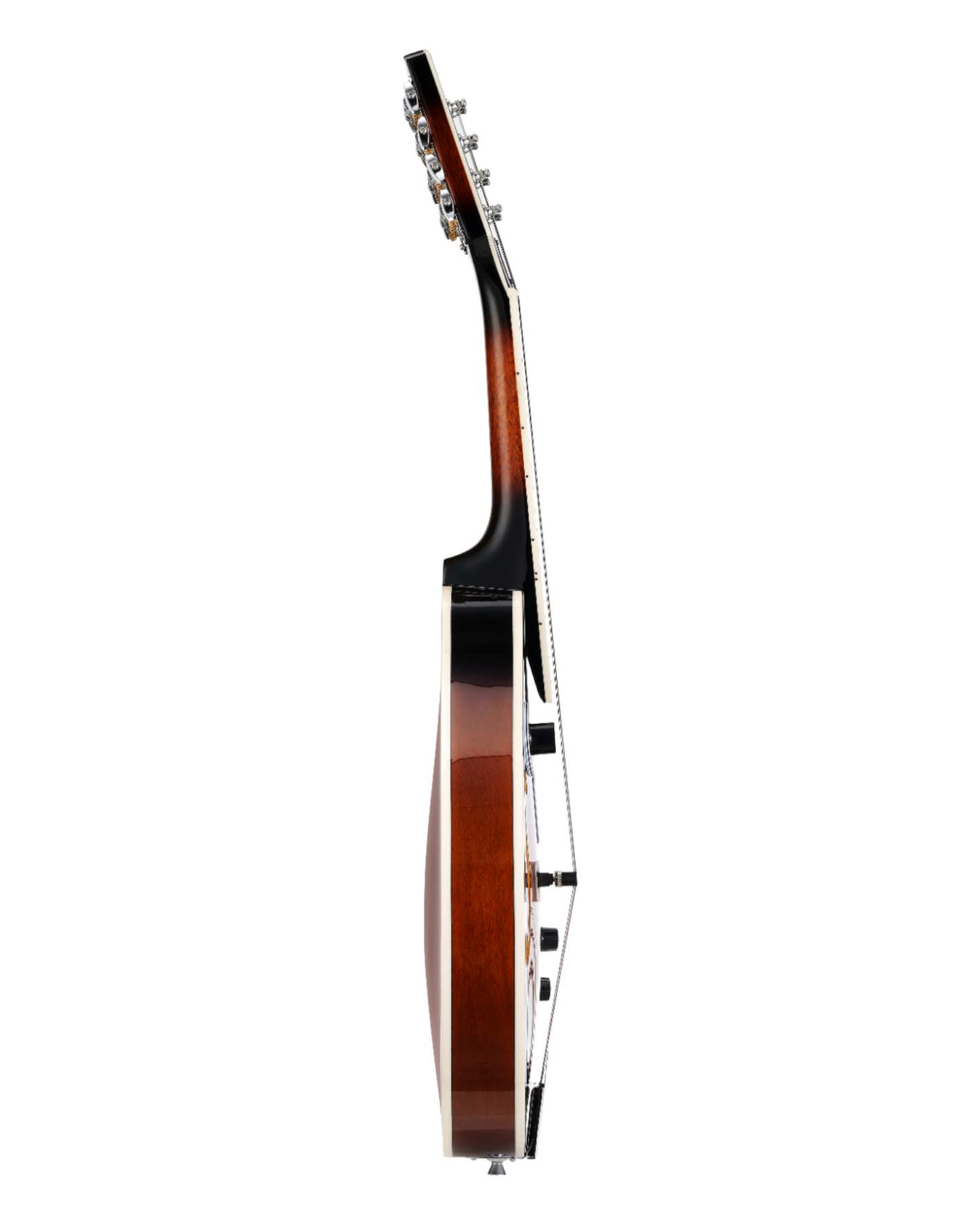 Caraya Basswood Electric-Acoustic A-Style Mandolin w/ Built-in Pickguard & Chrome Hardware - SMA006E