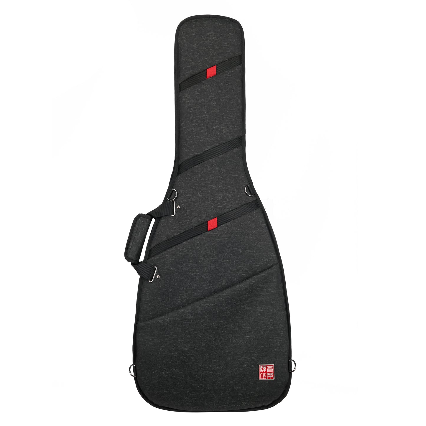 Music Area Electric Guitar Case with Two Detachable Backpacks - RBOEGBLK