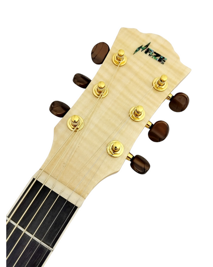 Haze All Flame Maple with Double OS1 Vibration Pickup Cutaway Acoustic Guitar - Natural SDG837SPCEQN
