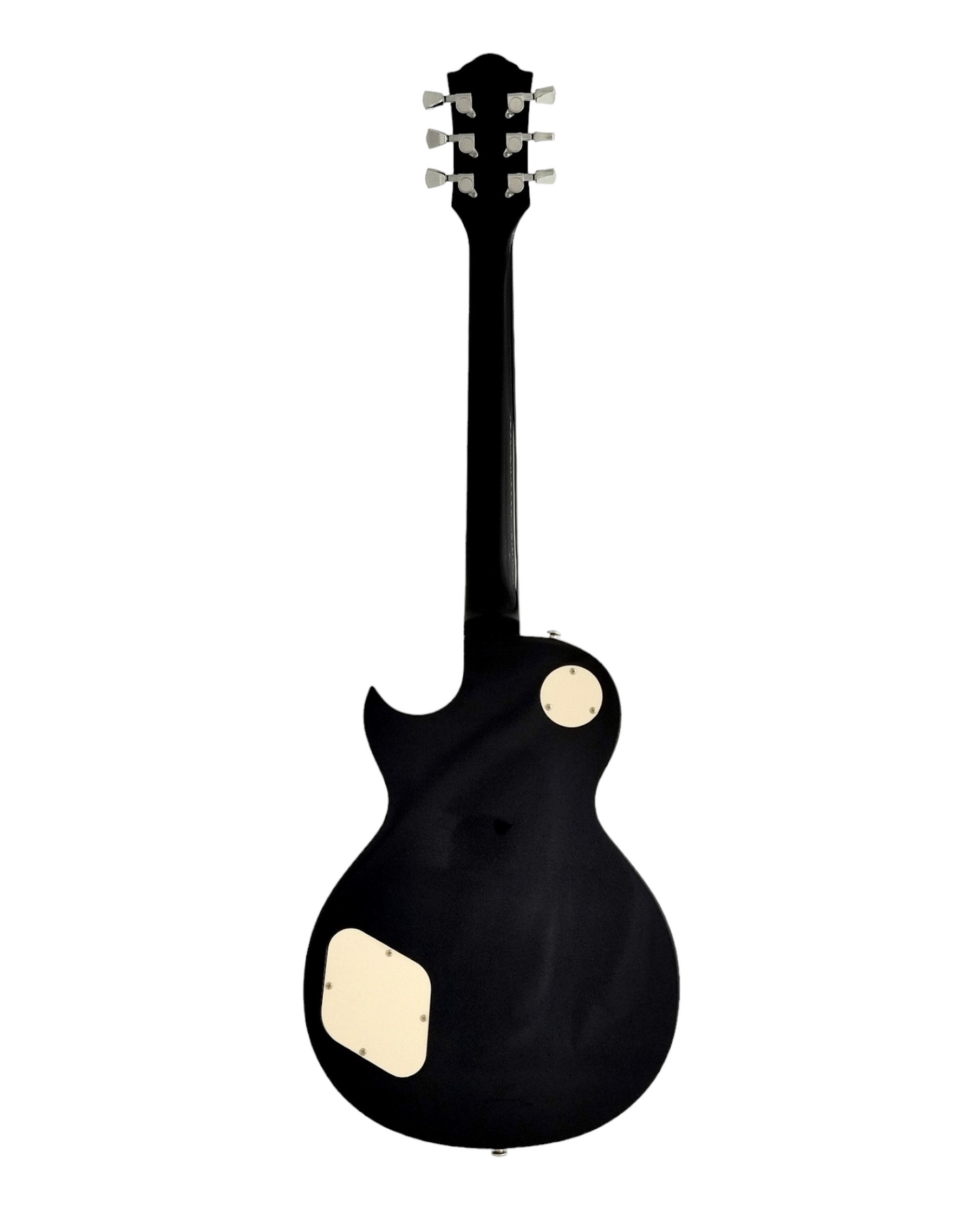 Haze Single-Cut HH Maple Electric Guitar - Black SEG277BK