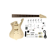 Solid Basswood Electric Guitar DIY Kit with Maple Neck-SIM10MDIY