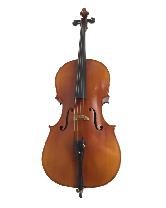 Symphony SJCE04 4/4 Solid wood handmade cello outfit, ebony fittings