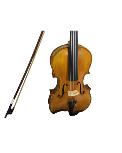 Symphony SJVA02AAA 16" Solid Wood Handmade Viola Outfit, Ebony Fittings