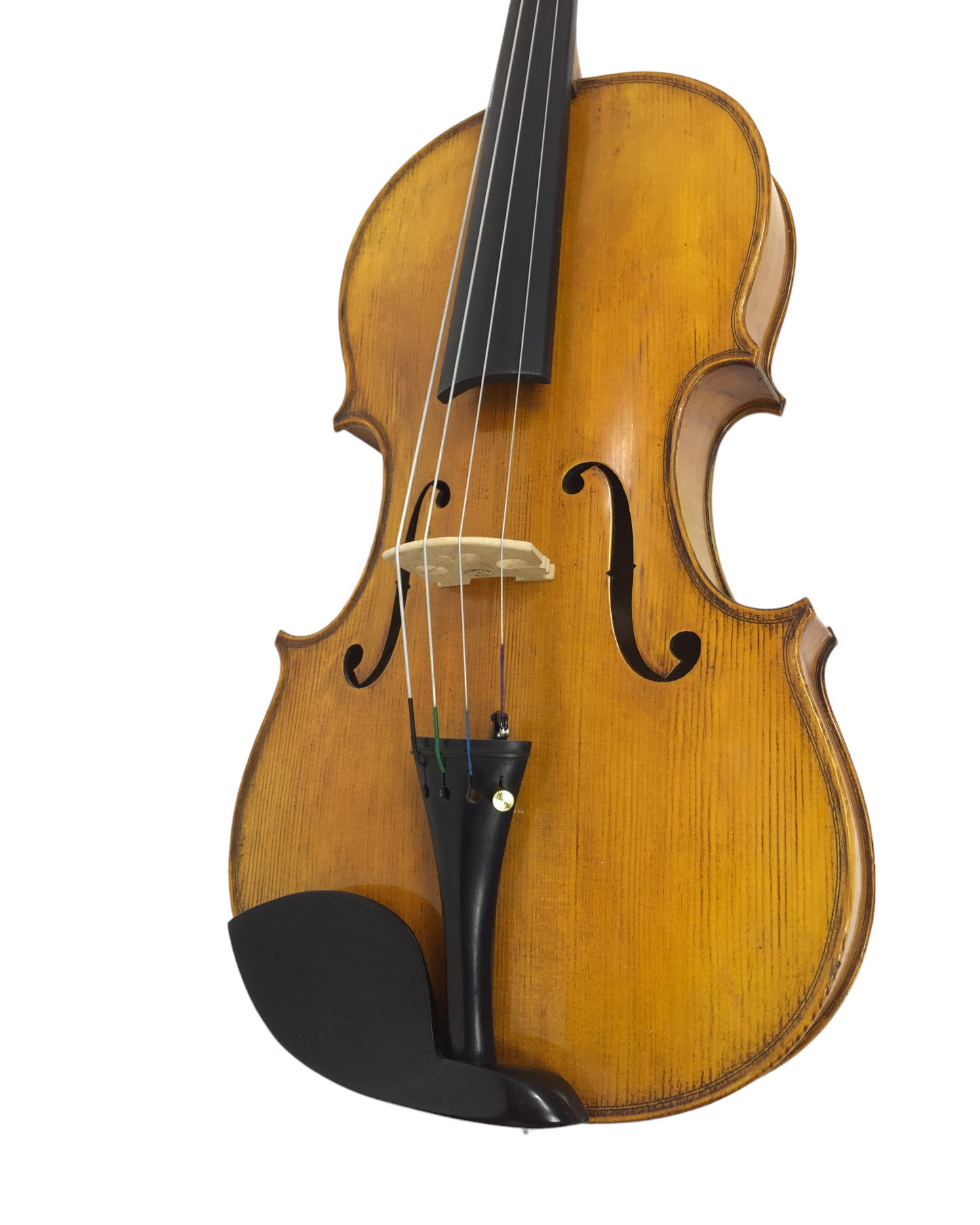 Symphony SJVA02AAA 16" Solid Wood Handmade Viola Outfit, Ebony Fittings