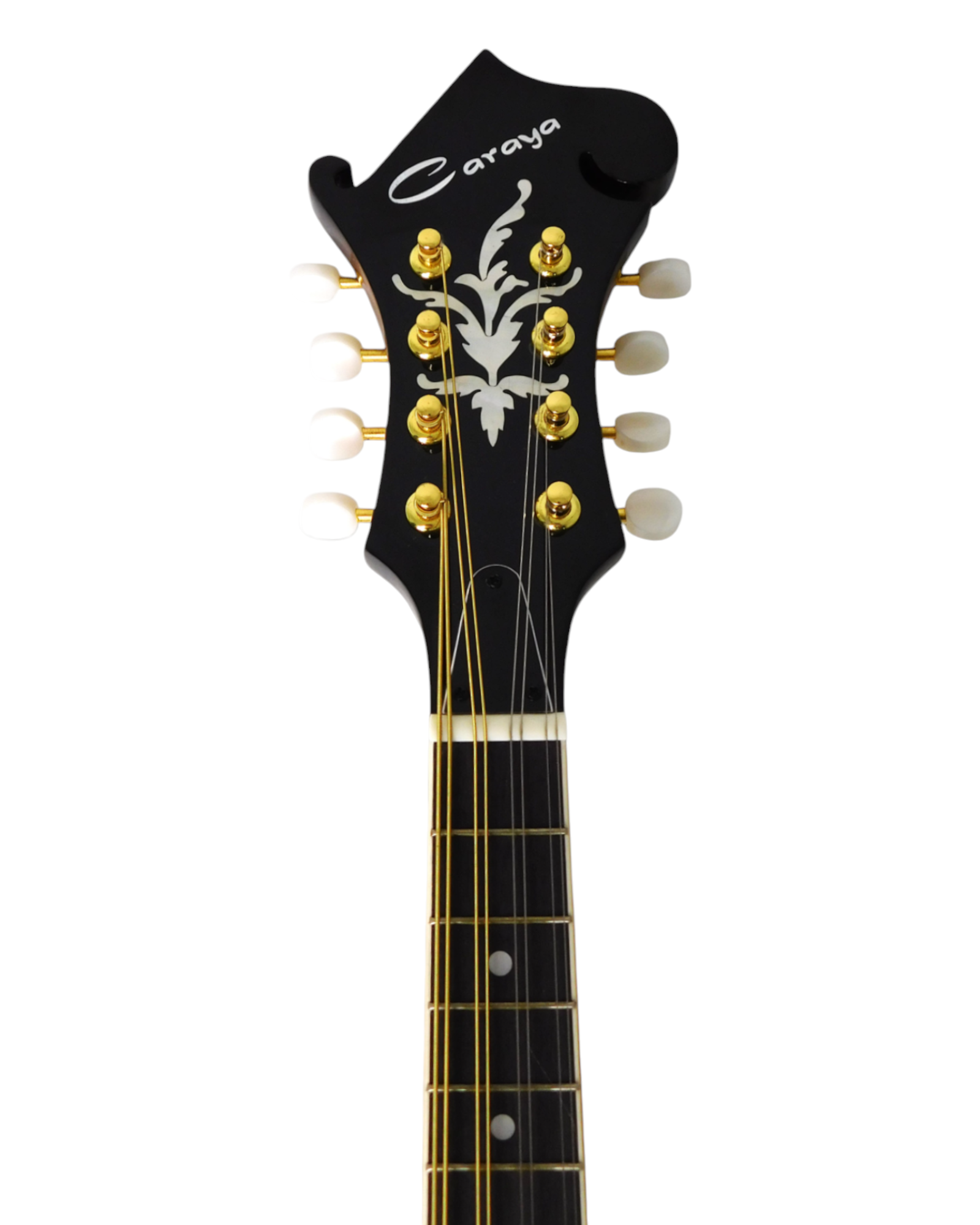 Caraya Solid Spruce Top F-Style Acoustic-Electric Mandolin in Sunburst w/ Accessories & Lockable Hardcase (Optional) - SMA008EQVS