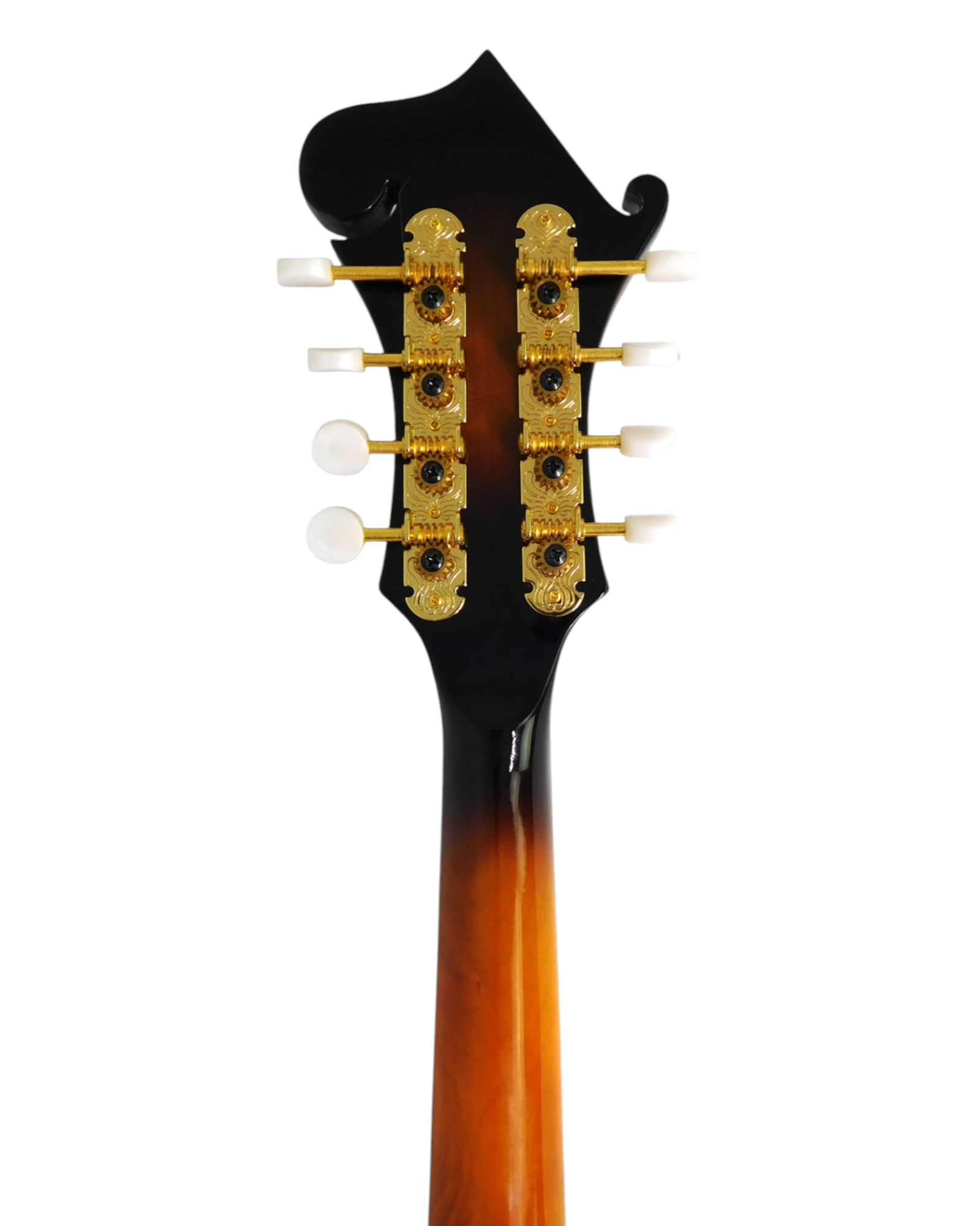 Caraya Solid Spruce Top F-Style Acoustic-Electric Mandolin in Sunburst w/ Accessories & Lockable Hardcase (Optional) - SMA008EQVS