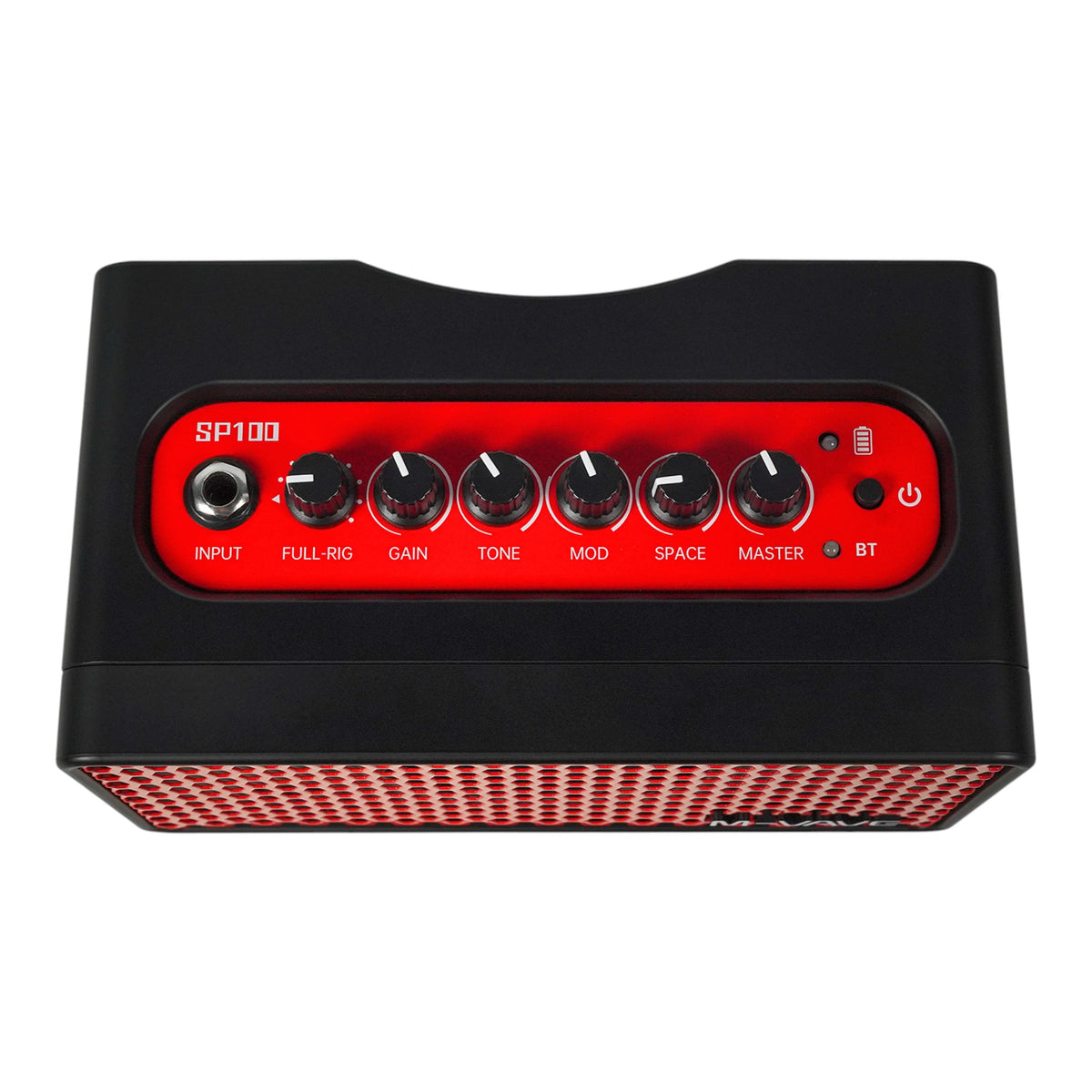 M-VAVE SP100 Portable Rechargable 10W Electric Guitar Amplifier w/ 9 Tones, 6 Effects & Bluetooth