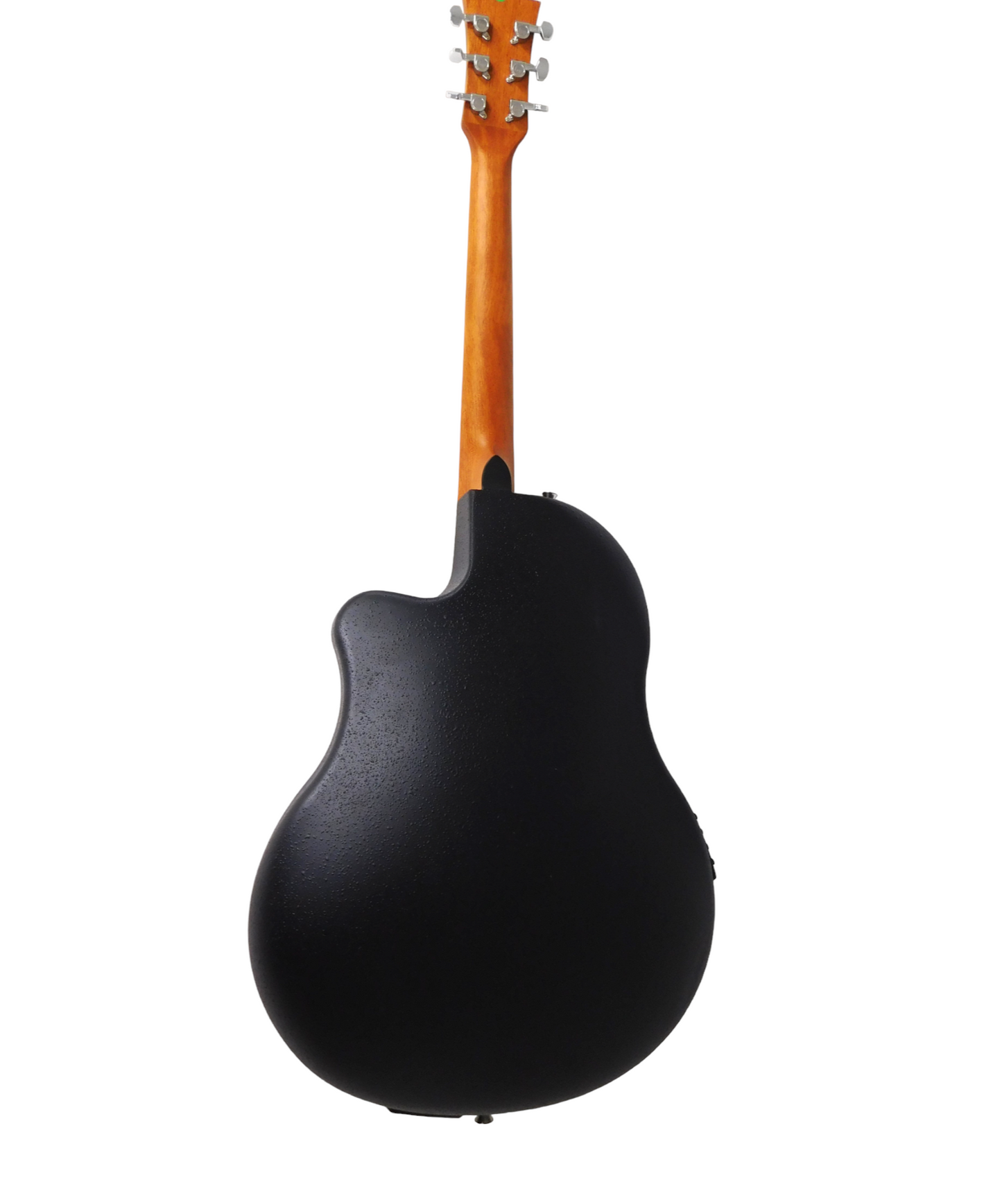 Haze Fibre Glass Roundback Built-In Pickups/Tuner Acoustic Guitar - Natural SP721CEQN