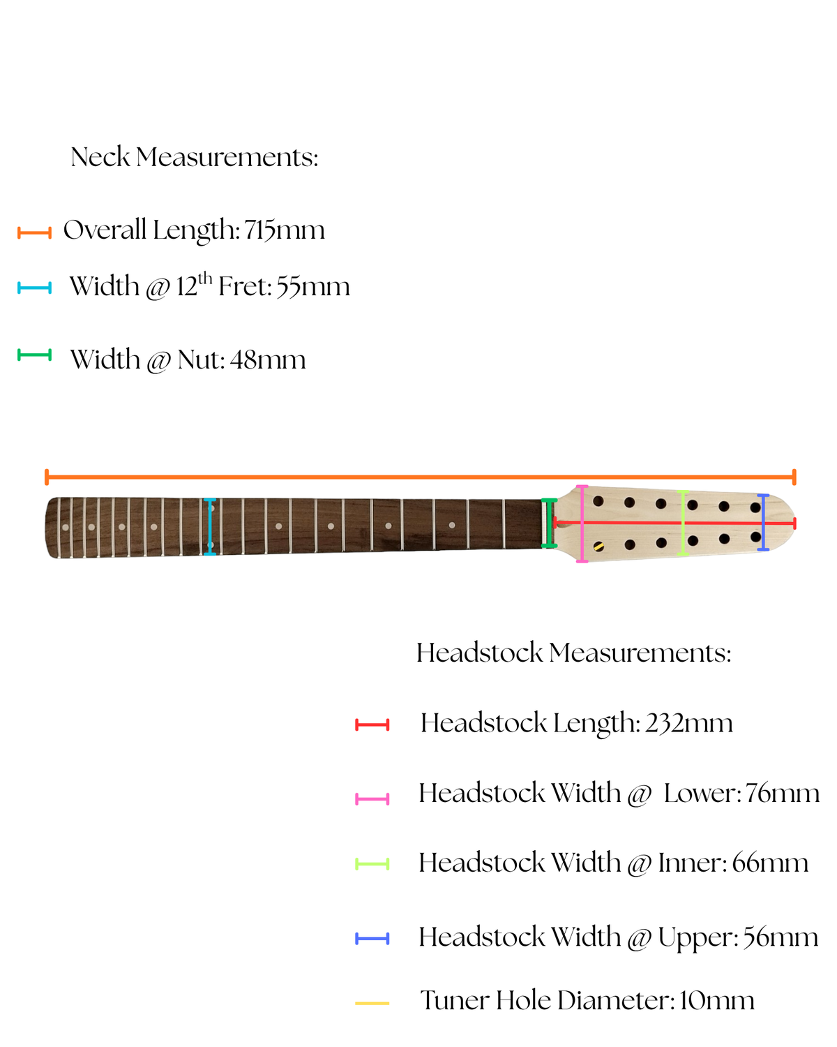 Solid Basswood 12-String Electric Guitar DIY Kit, No-Soldering, SSS. ST1012SDIY