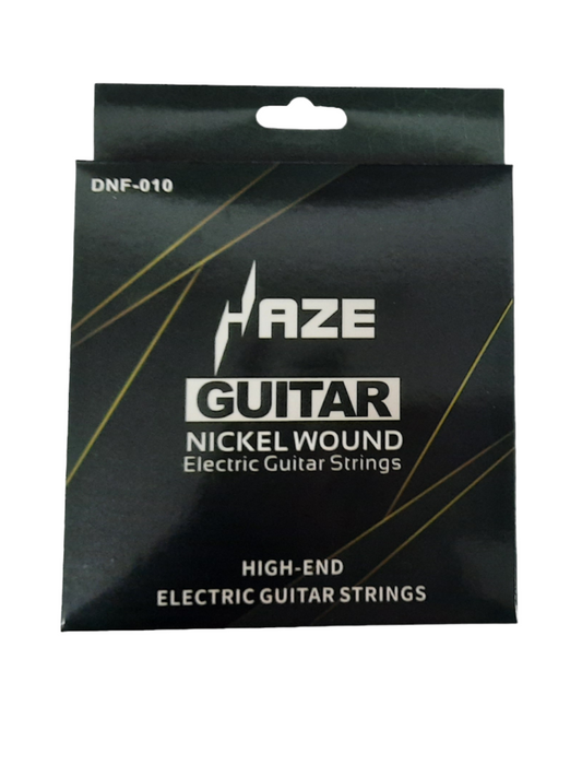 Haze DNF010 Nickel Wound High-End Extra Light Special Stainless Steel Electric Guitar Strings +3 Picks