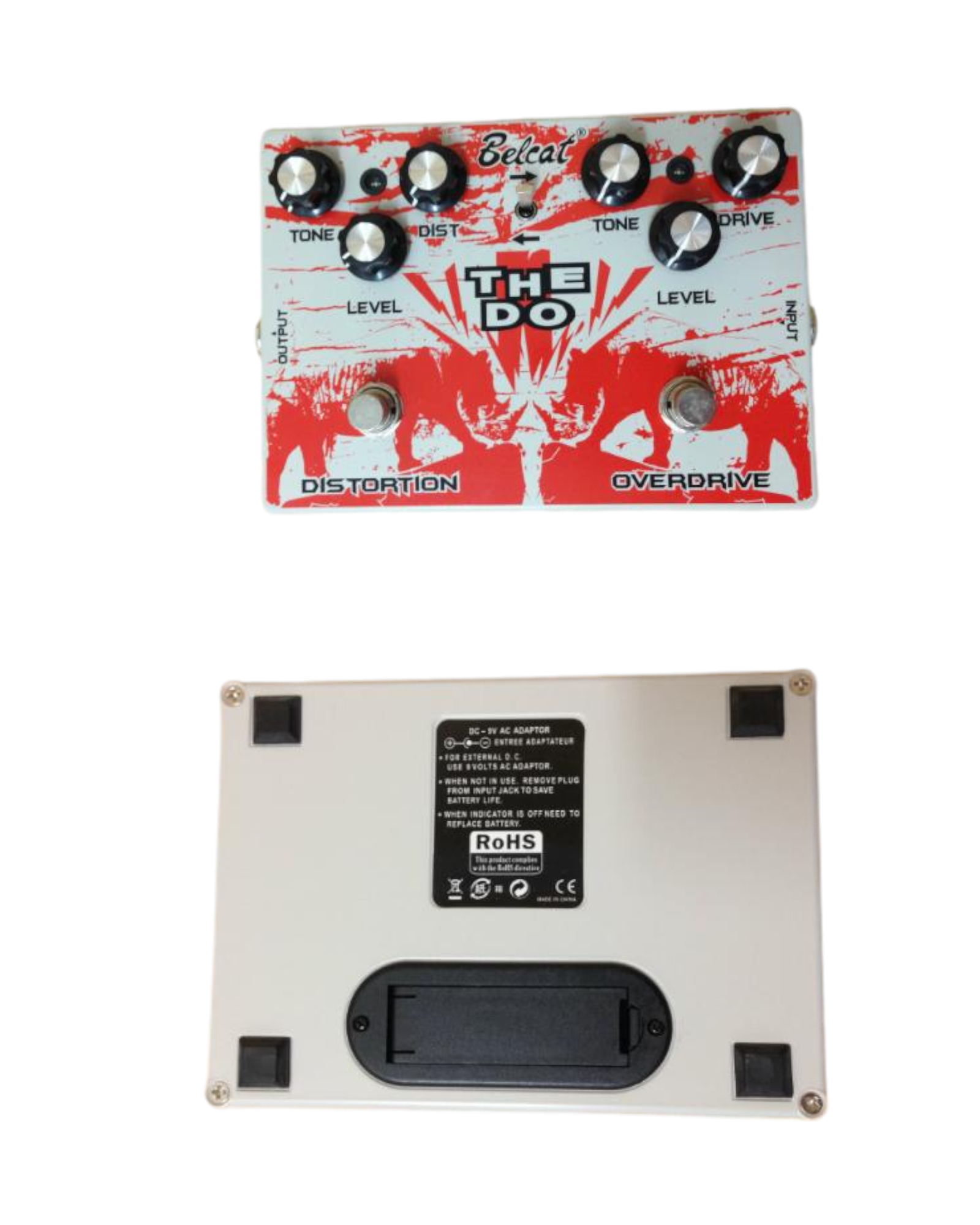 Belcat "THE DO" Dual Overdrive & Distortion Effects Pedal