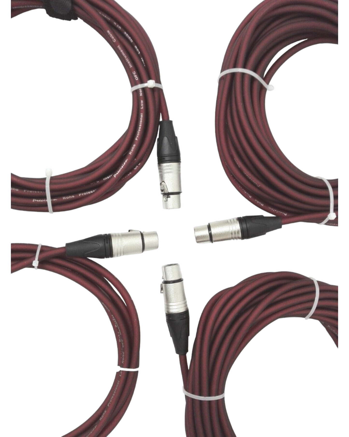 Haze Instrument Mic Cable XLR Plug, 3 Way, 6.35mm (1/4") Stereo Jack Plug TJ134