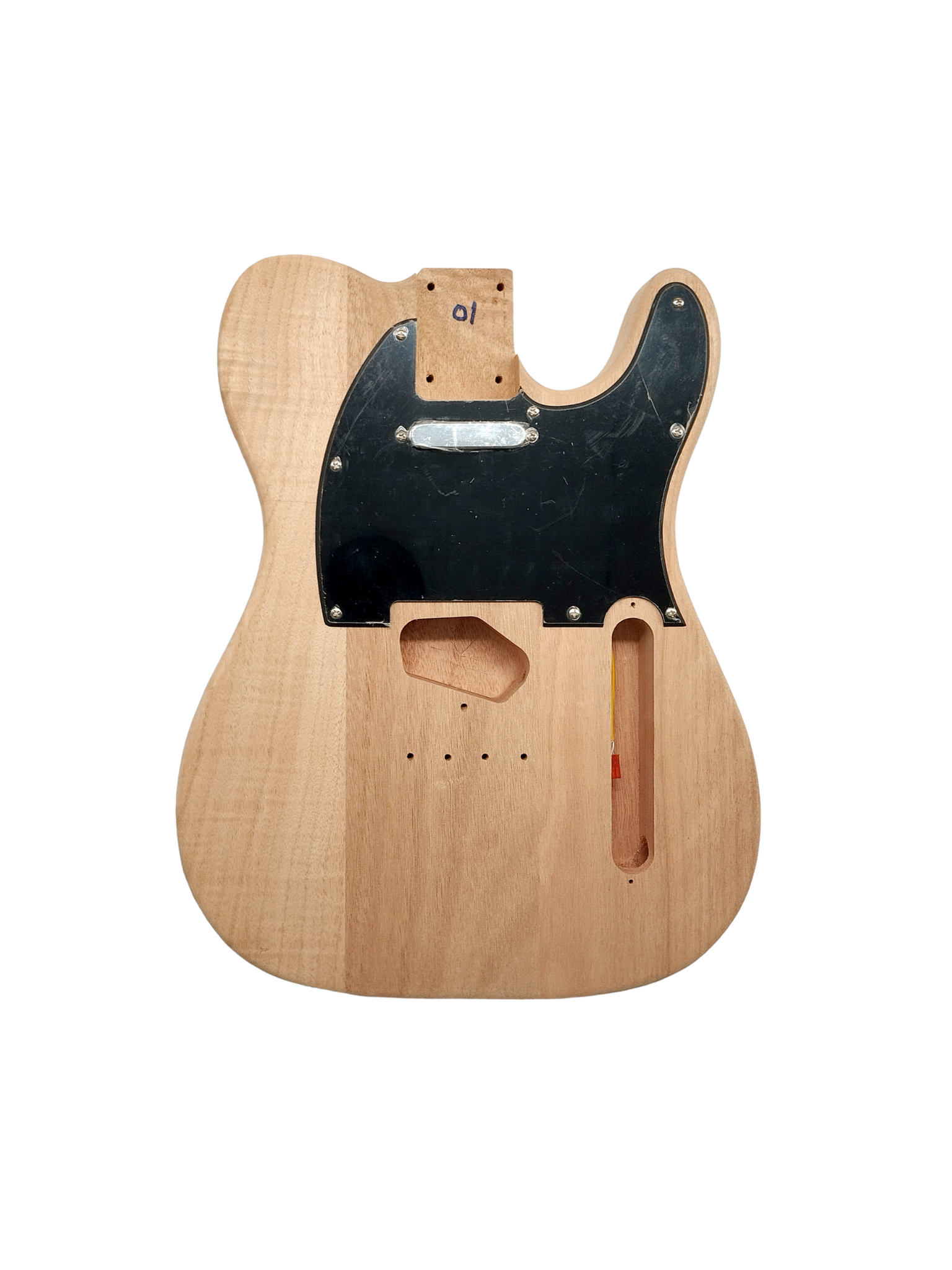 Haze TL10MDIY Solid Mahogany Body Electric Guitar DIY Kit