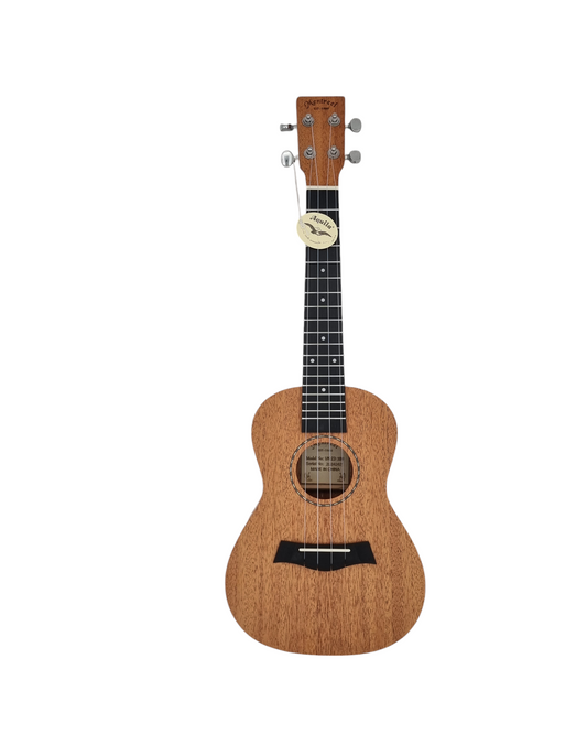 Mentreel UK23100 All Mahogany Concert Concert Ukulele (23-Inch) + Ukulele Stand