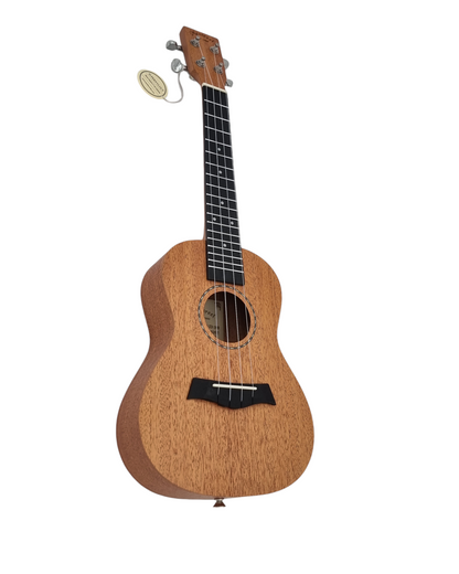 Mentreel UK23100 All Mahogany Concert Concert Ukulele (23-Inch) + Ukulele Stand
