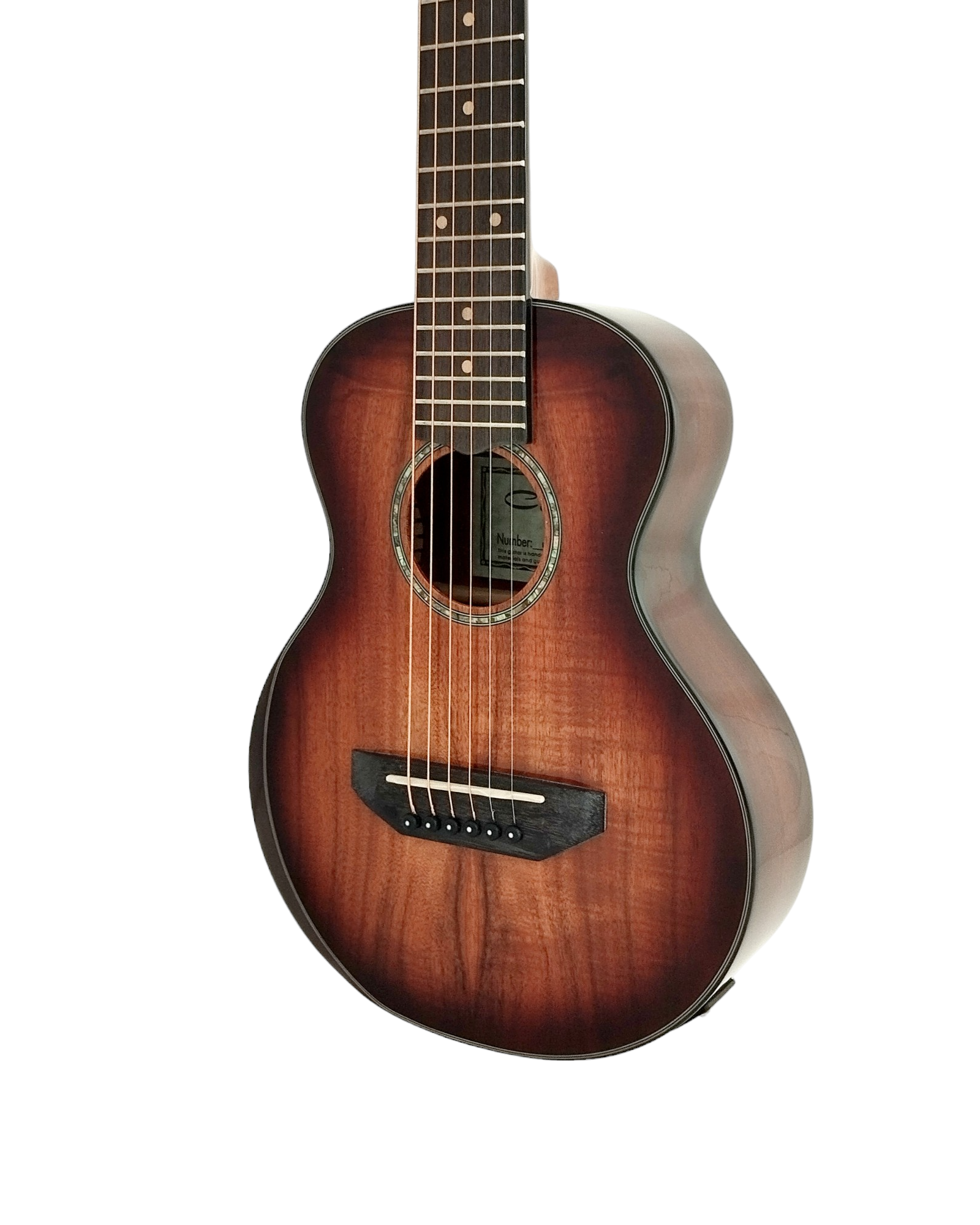 Caraya UK266KOA 6-String Guitarlele with Armrest
