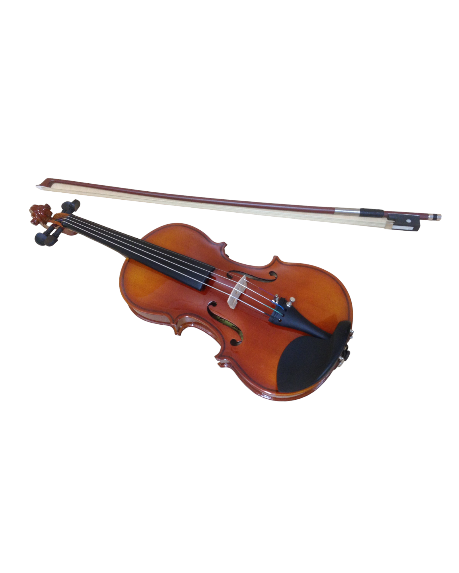 Kapok V005 1/4 Size Violin + Foam Case, Chin Rest, Bow, Rosin & String Adjust