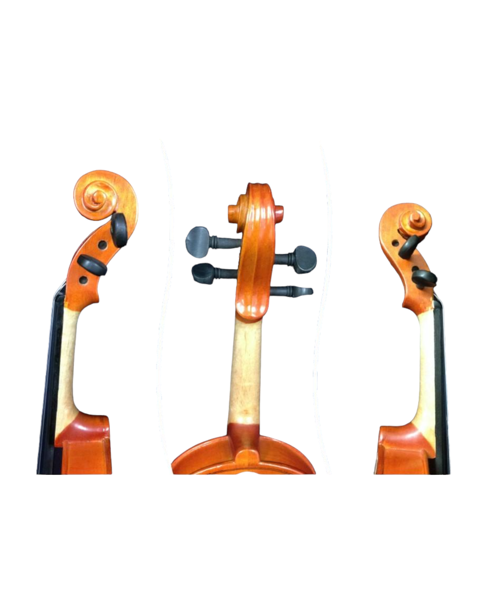 Handmade Kapok V888 Premium 1/4 Size Solid Wood Violin Pack-Foam Case,Rosin,Bow