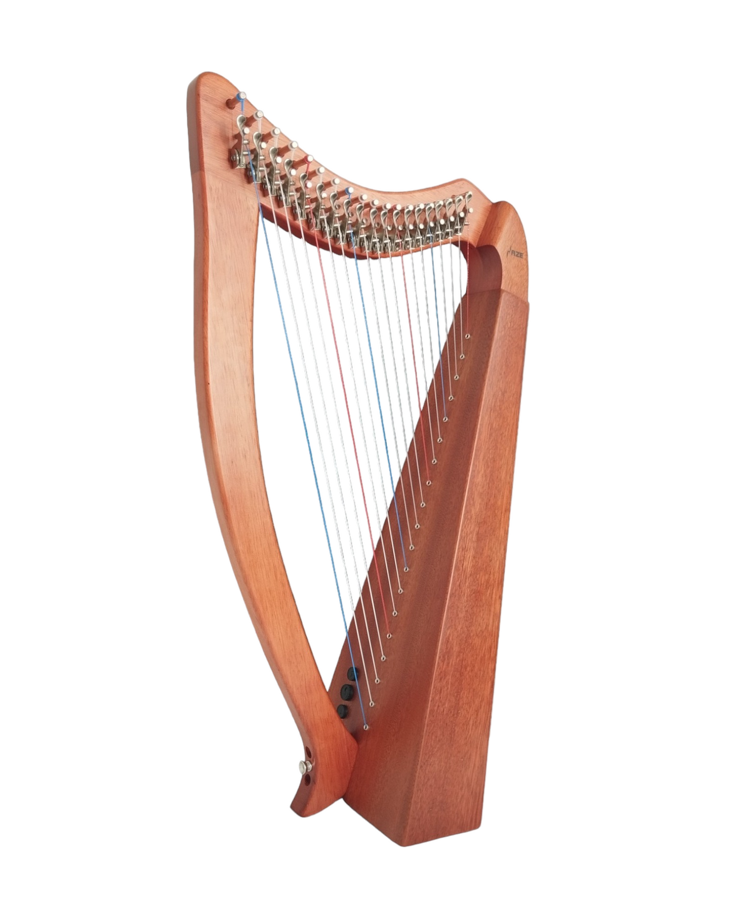 Harmony Perfected: Explore the HAZE EQ-Enhanced 19-String Mini Harp- WH19MHEQ