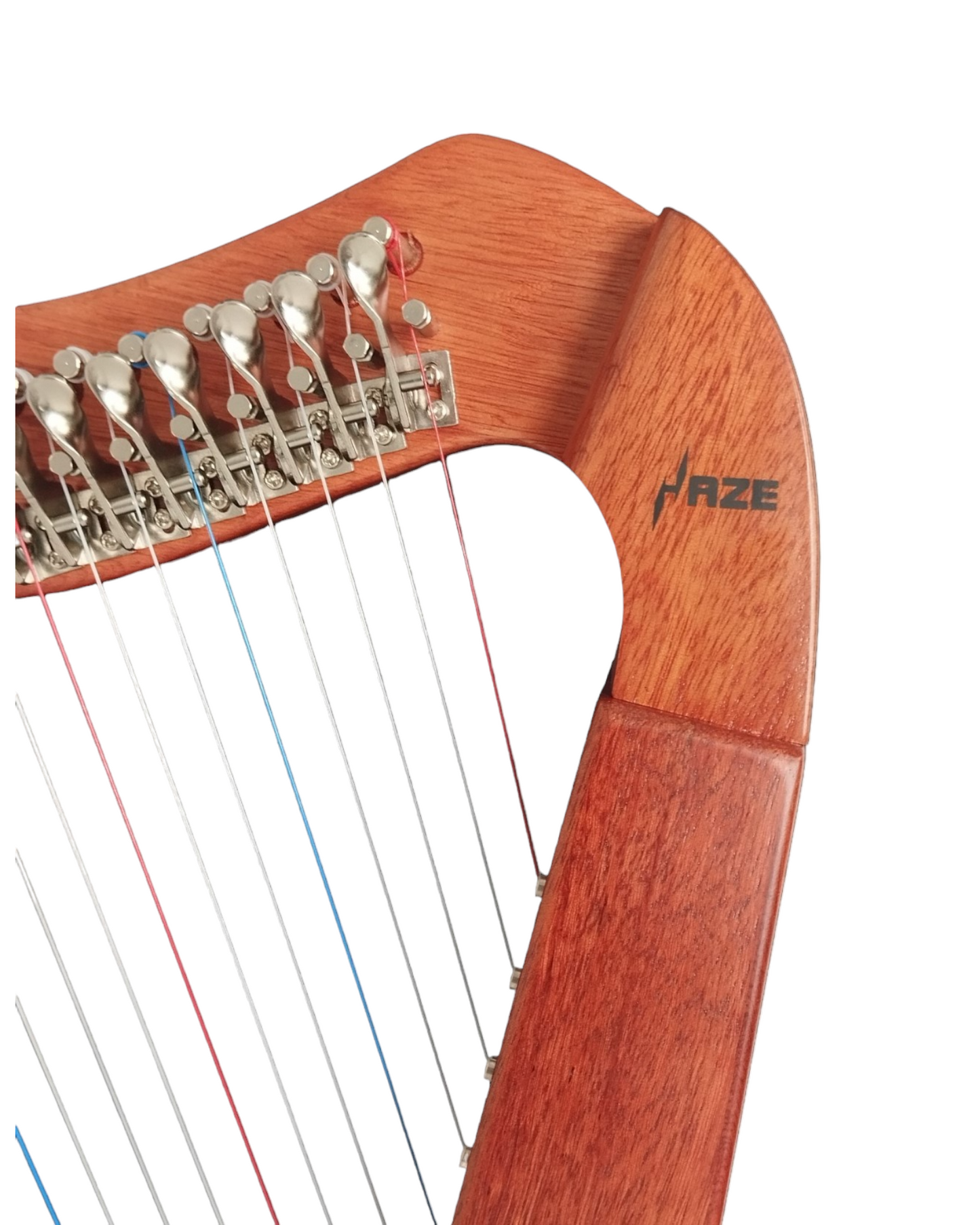 Harmony Perfected: Explore the HAZE EQ-Enhanced 19-String Mini Harp- WH19MHEQ