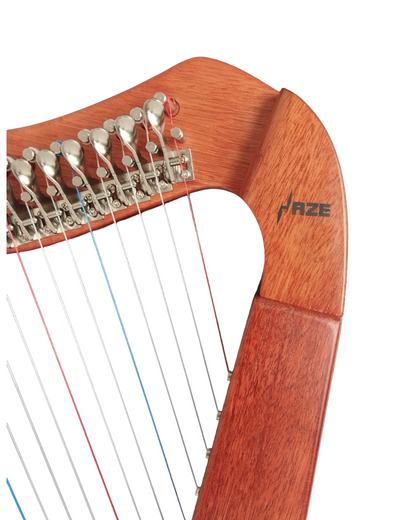 Harmony Perfected: Explore the HAZE EQ-Enhanced 19-String Mini Harp- WH19MHEQ