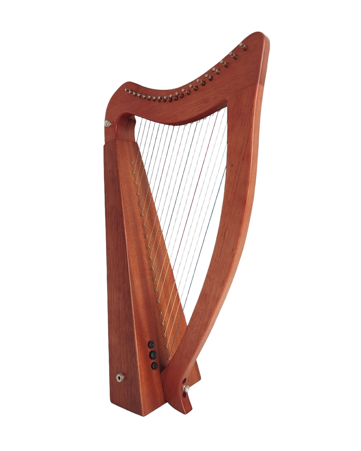 Harmony Perfected: Explore the HAZE EQ-Enhanced 19-String Mini Harp- WH19MHEQ