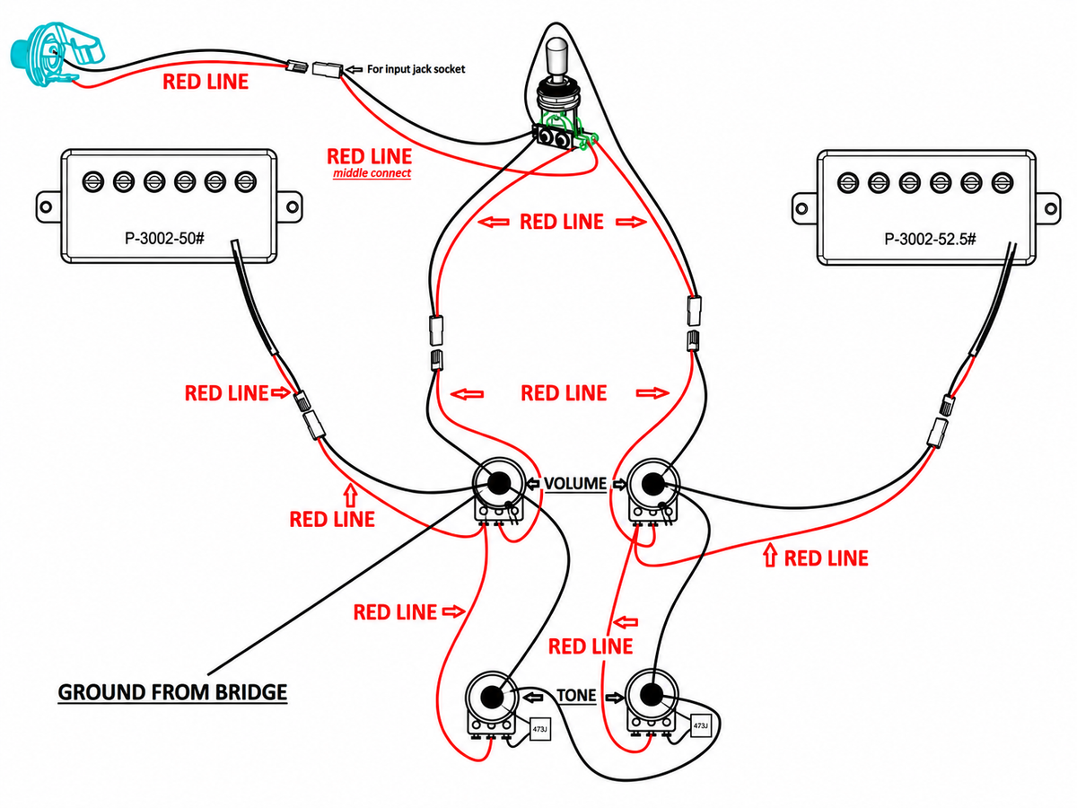 Haze HLPP380PPBK LP-Style Electric Guitar Full Black Hardware & Alnico V Electronics Parts Set