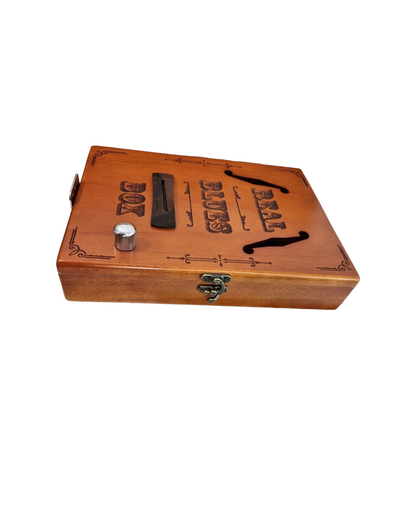Haze Mahogany Cigar Box Guitar - Natural X1  DIY kits