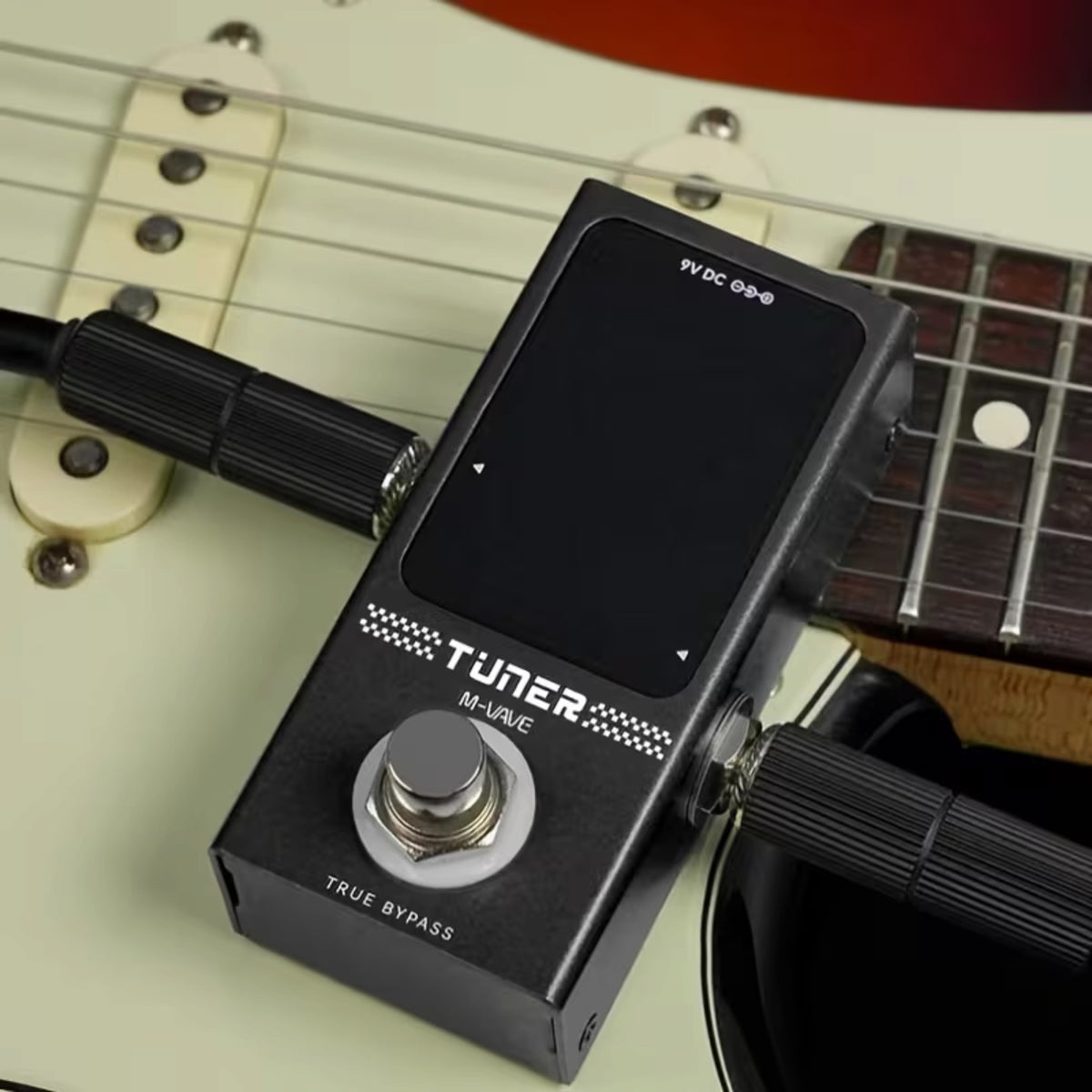 M-VAVE TUNER High-Precision Chromatic Guitar Tuner Pedal w/ True Bypass & Silent Tuning