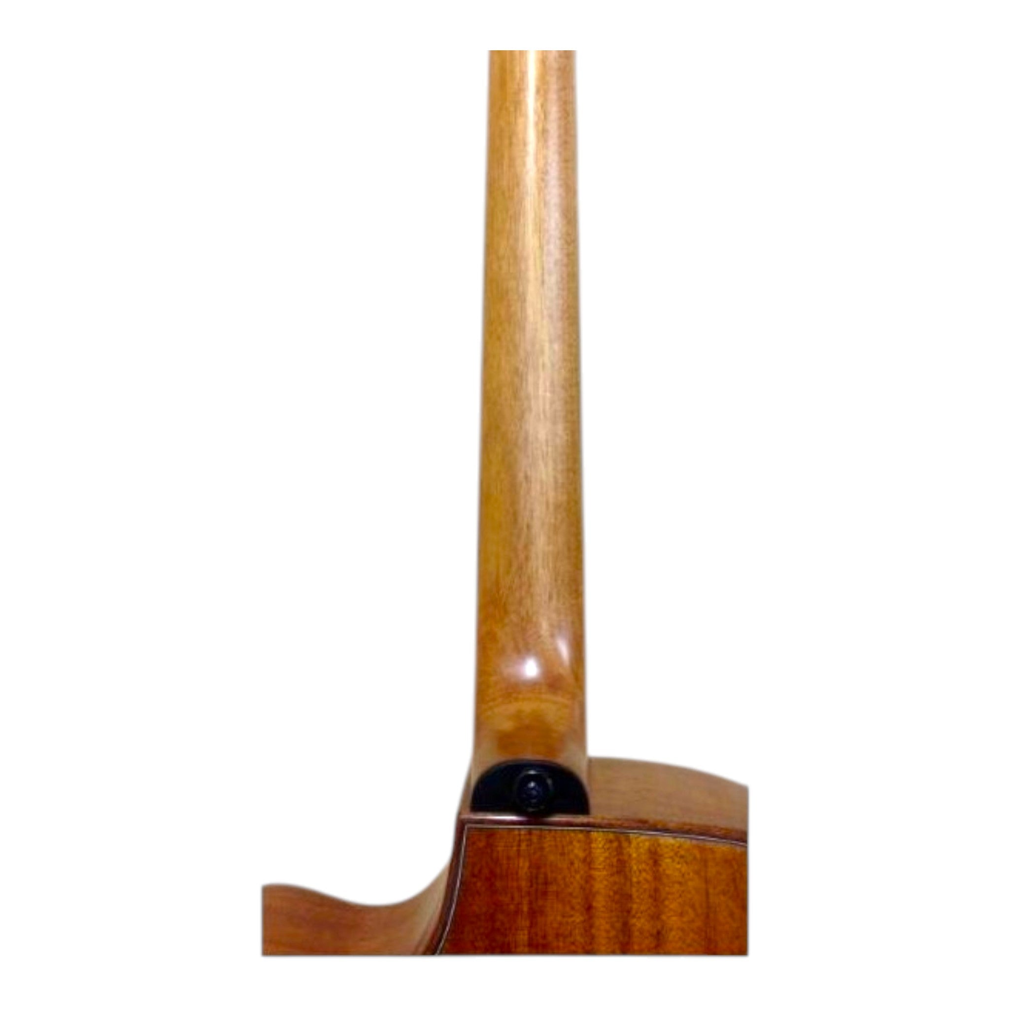 Caraya A2016CEQARCEDAR Solid Cedar Built-In Pickup/Tuner Beveled Armrest Acoustic Guitar - Natural