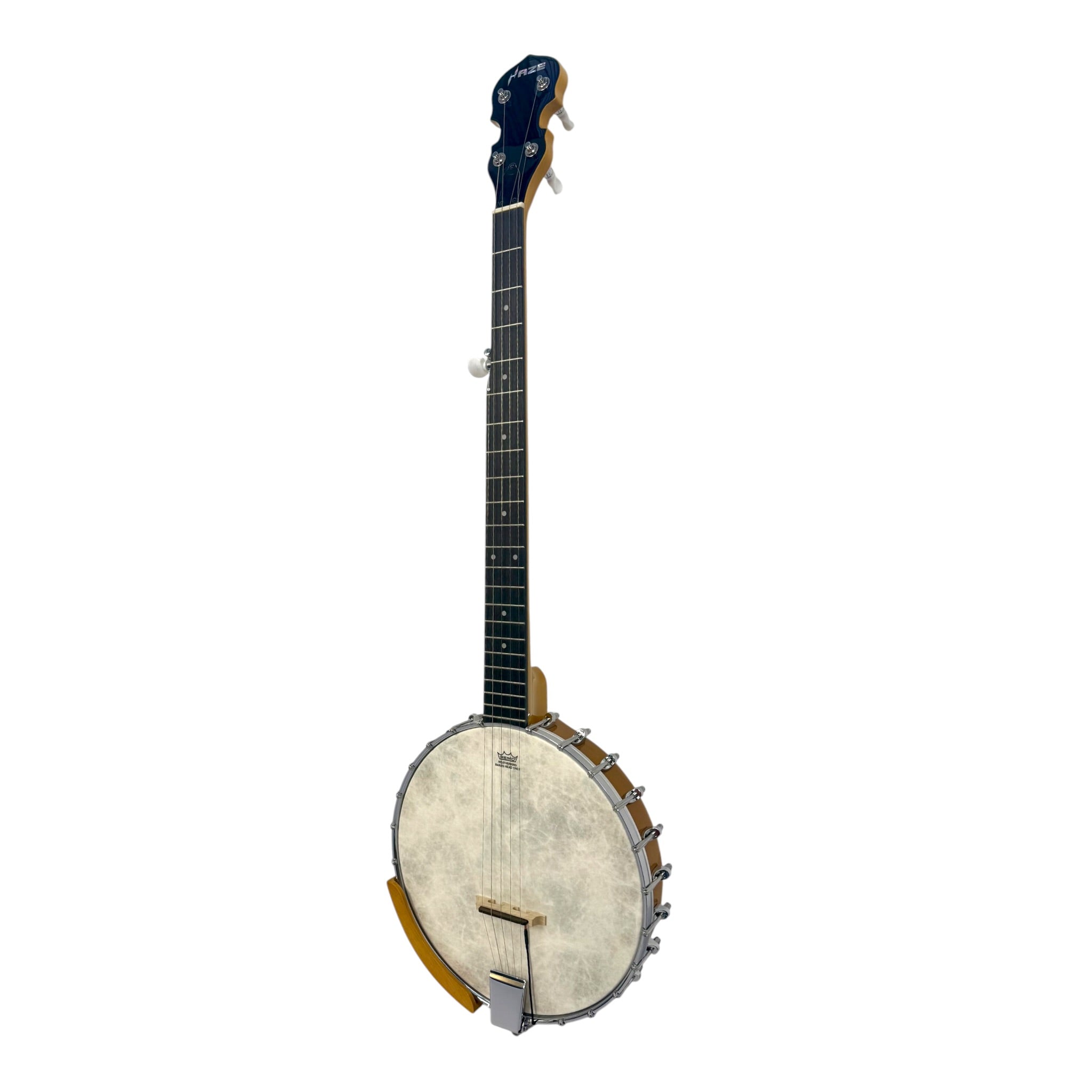 Caraya BJ70E "ElectroGrass" 5-String Maple Open-Back Banjo w/ Partial Internal Resonator & Piezo Bridge Pickup
