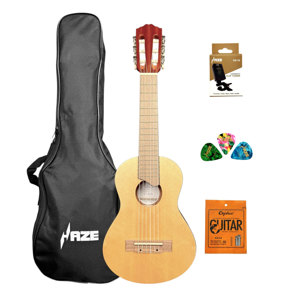 Haze C28N Guitarlele - Natural