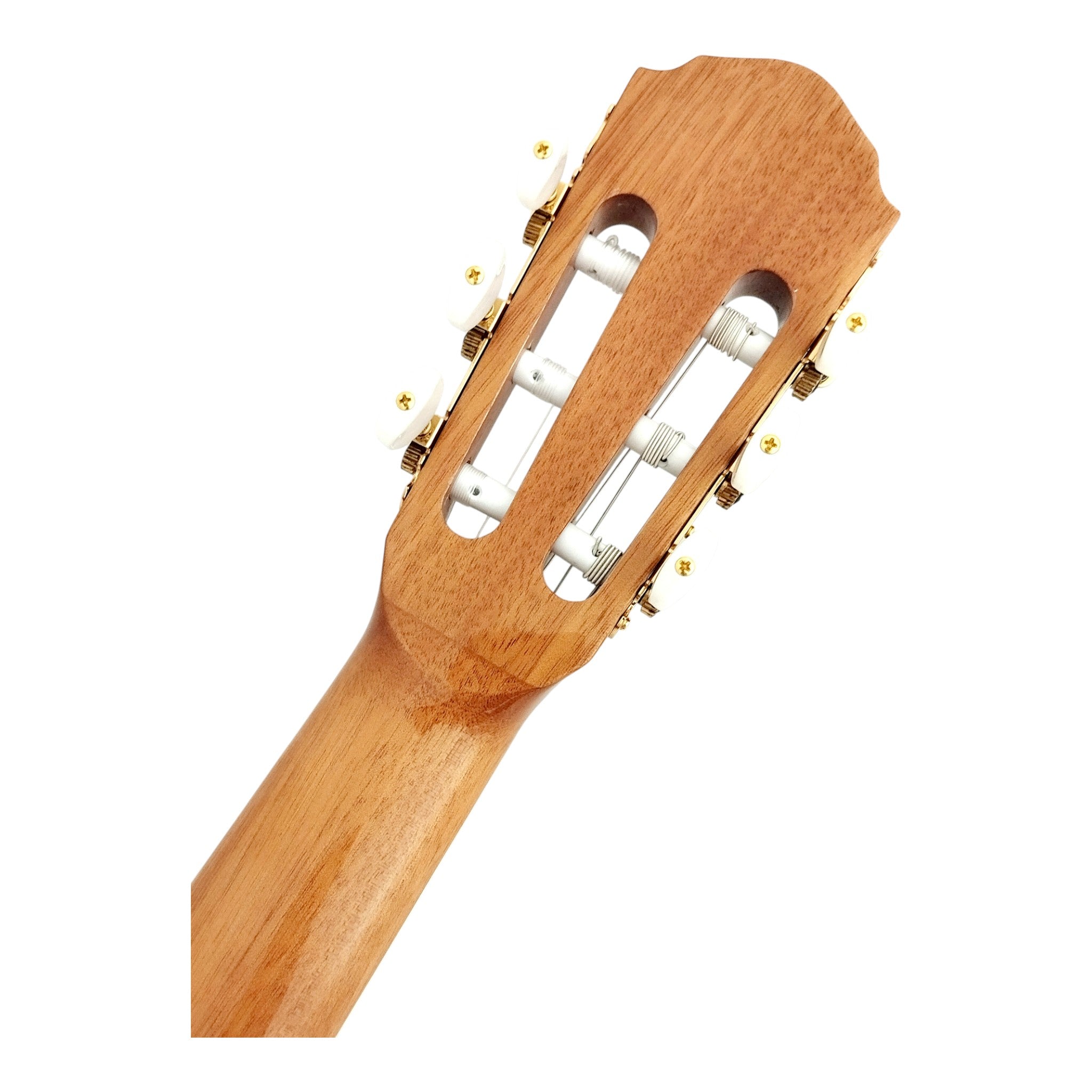 Caraya Spruce Thin-Body Cutaway Built-In Pickup/Tuner Classical Guitar - Sunburst C551BCEQBS