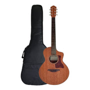 Caraya D36SAC All Mahogany Traveller Guitar