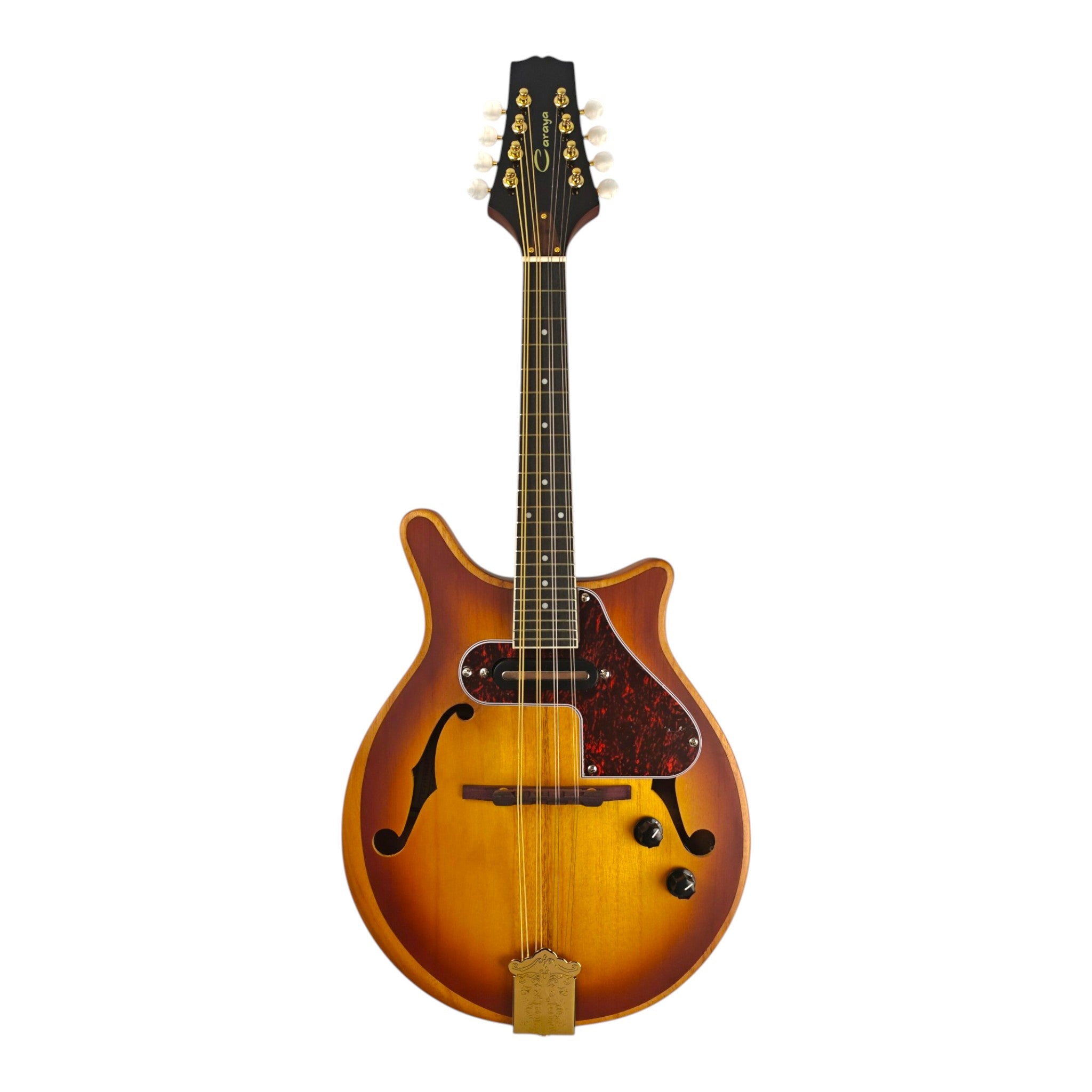 Caraya DMA40E Modernised Electric Mandolin - Sunburst