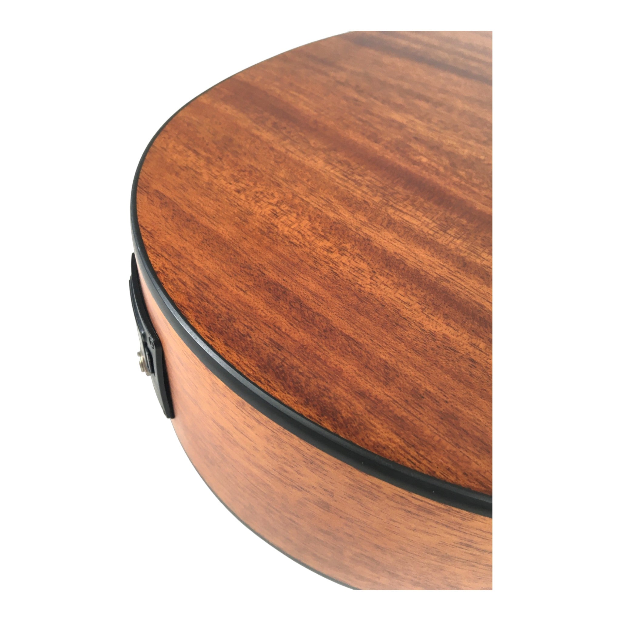 Caraya P304111EQ  Mahogany Built-In Pickups/Tuner Acoustic Guitar - Natural