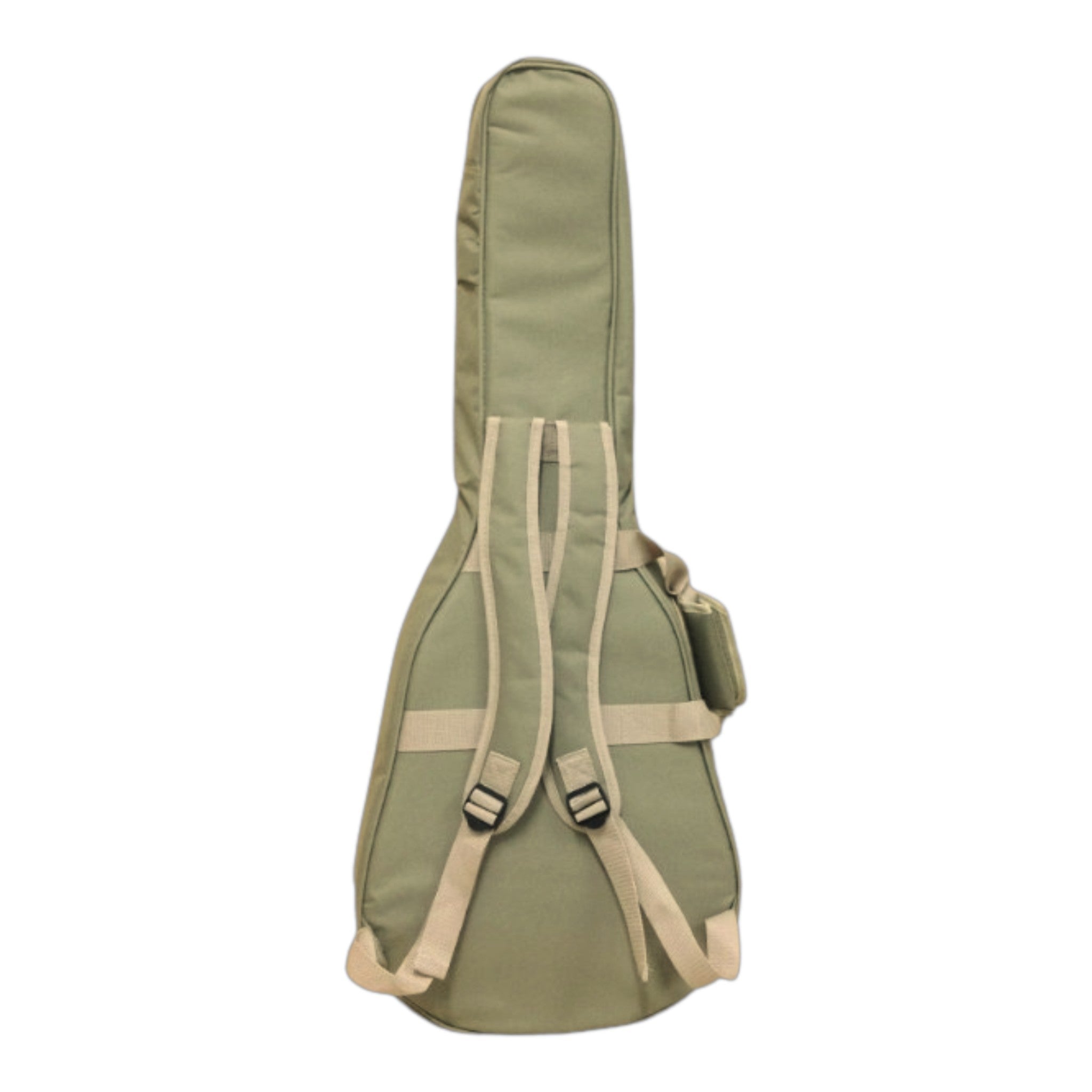 Caraya P304111SEQLH Left-Handed 3/4 Traveller Solid Mahogany Acoustic Guitar w/ Built-In Tuner, Pickup & Padded Bag