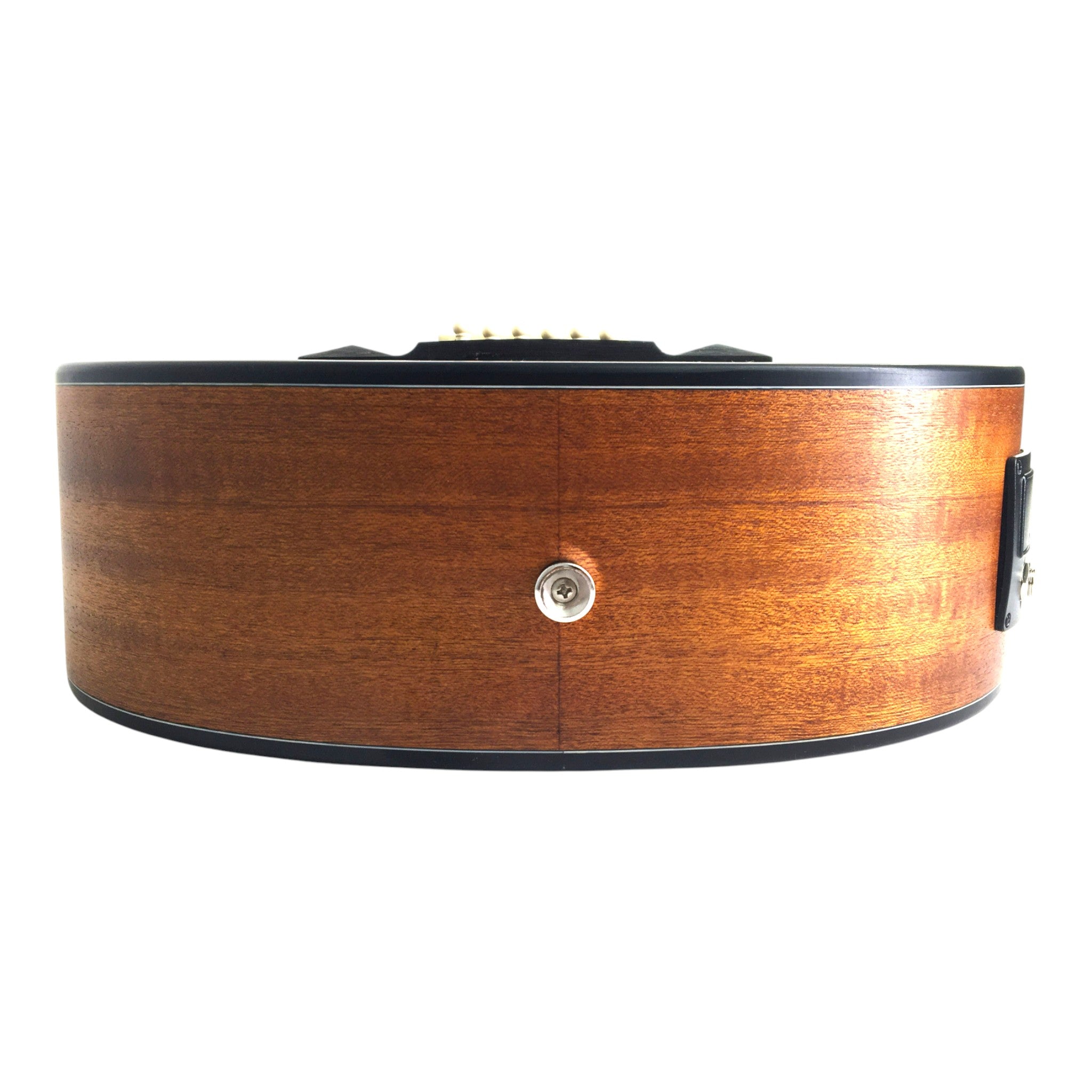 Caraya PARLOR610 Parlor Cedar Top Built-In Pickups/Tuner Acoustic Guitar - Natural