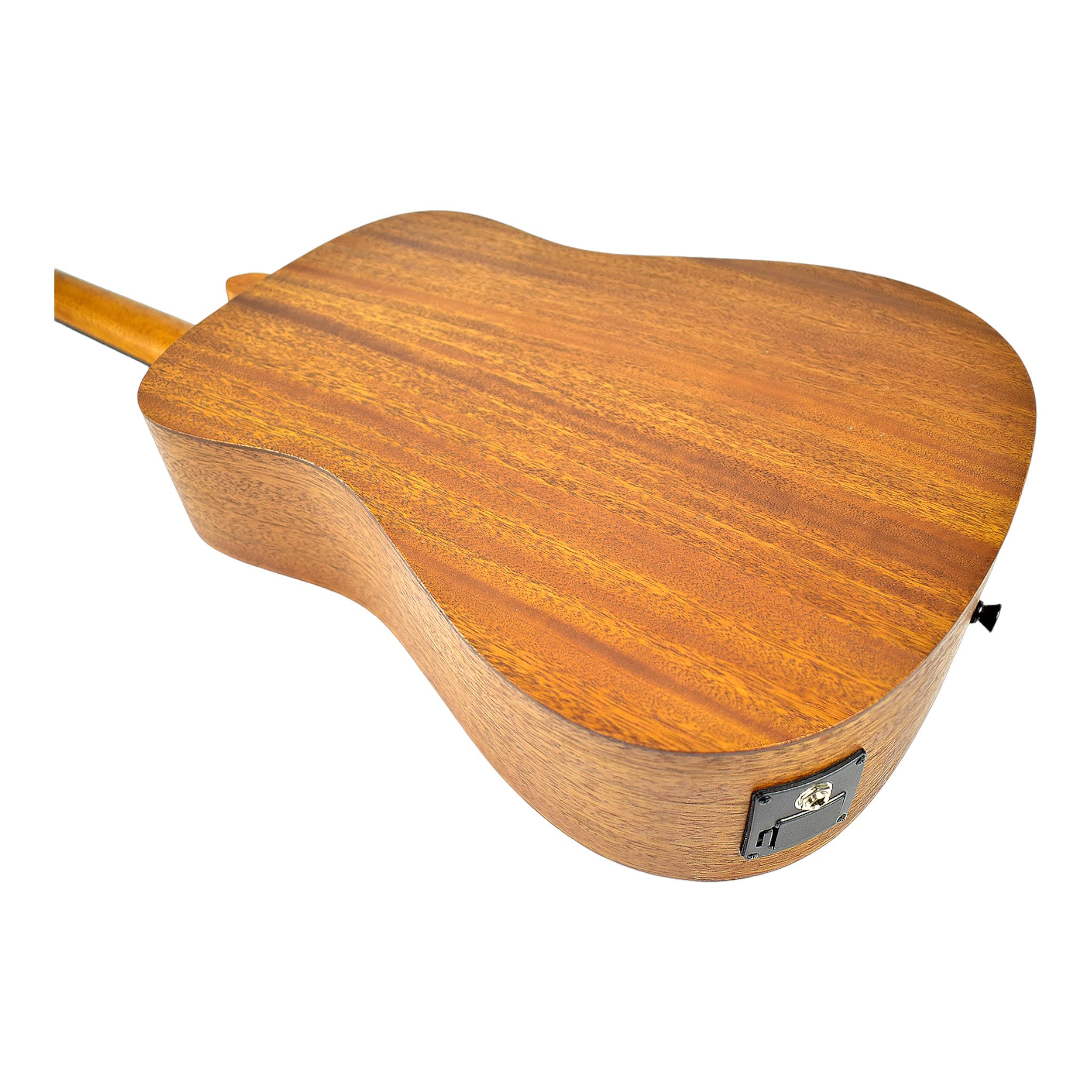 Caraya SAFAIR36EQ 36" Traveler Built-In Pickups/Tuner Acoustic Guitar - Natural  with Accessories and 10W Amp. (Optional)