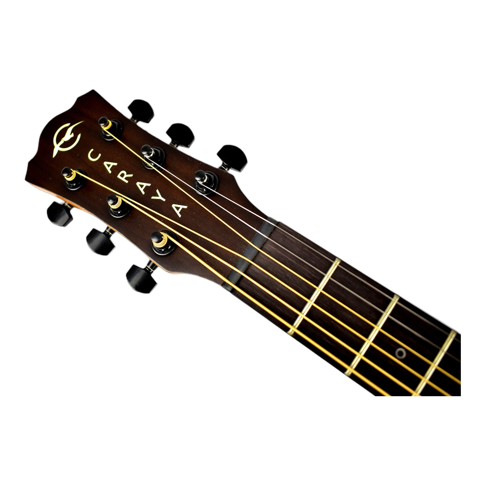 Caraya SAFAIR36EQ 36" Traveler Built-In Pickups/Tuner Acoustic Guitar - Natural  with Accessories and 10W Amp. (Optional)