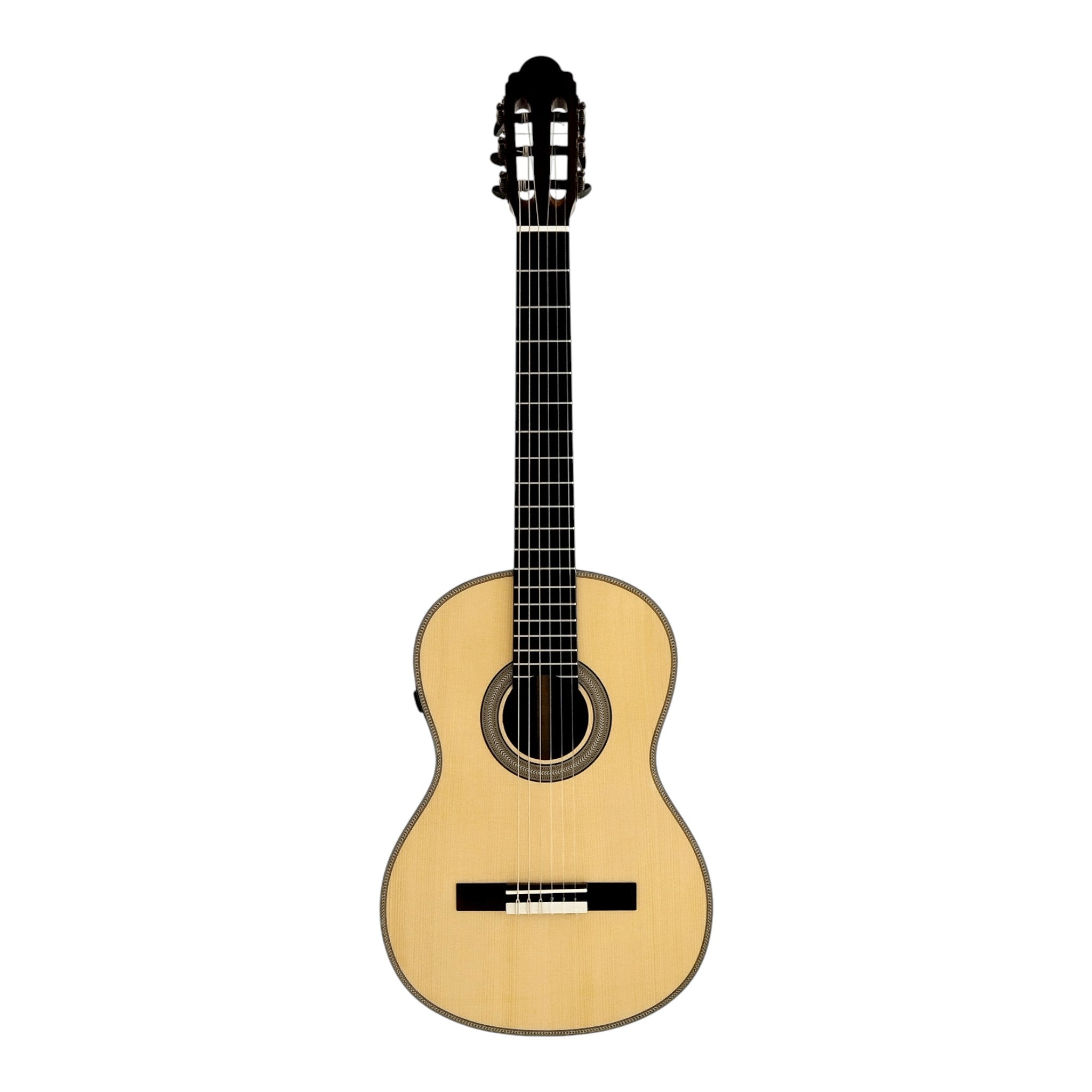 Caraya “Classic, Elegant, Precise” Solid Engelman Classical Guitar w/ Double OS1 Vibration Pickups - SCG952EQN