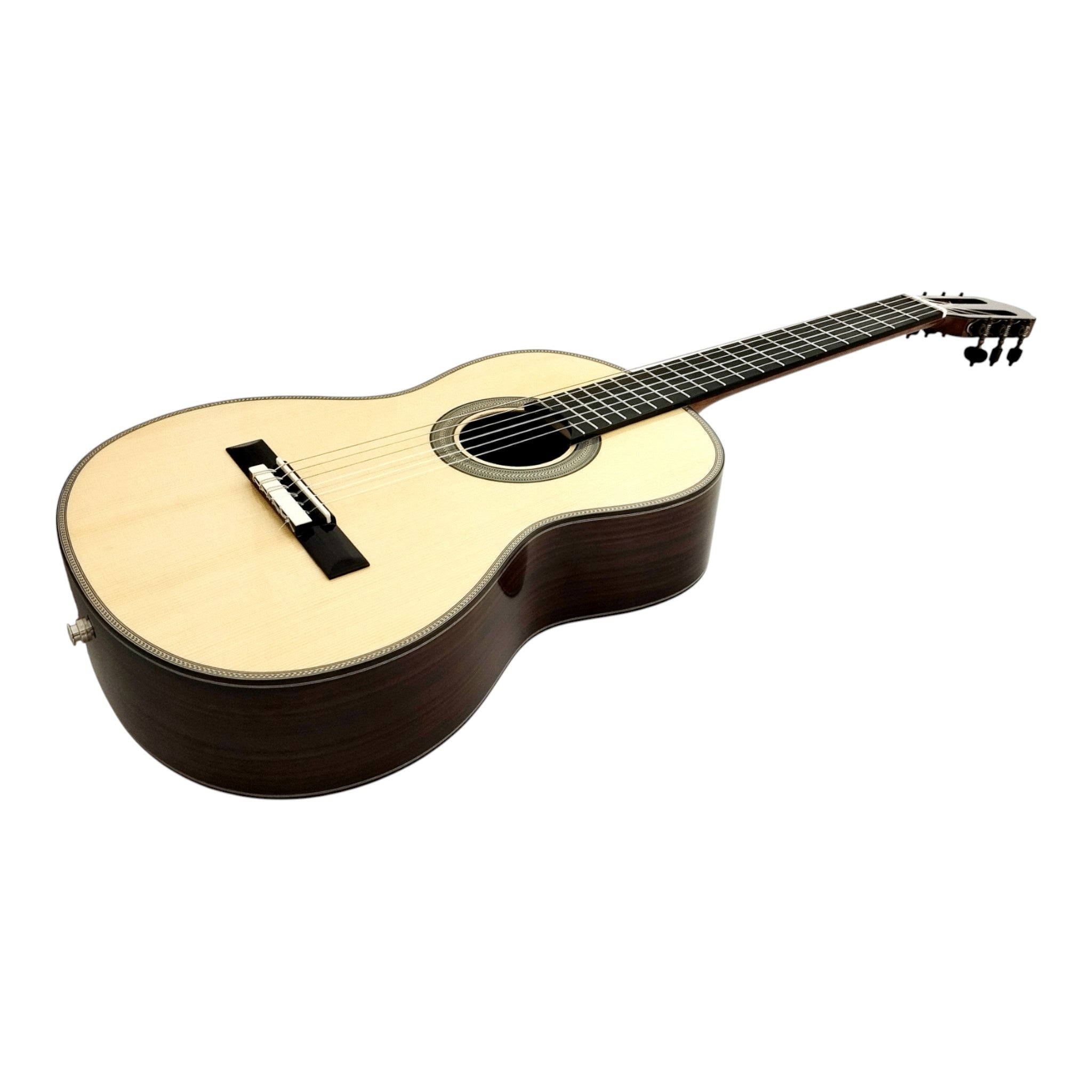 Caraya “Classic, Elegant, Precise” Solid Engelman Classical Guitar w/ Double OS1 Vibration Pickups - SCG952EQN