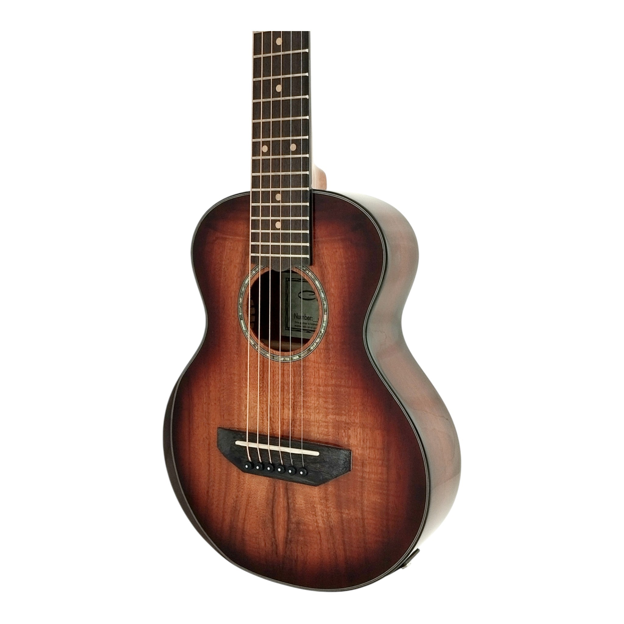 Caraya UK266KOA 6-String Guitarlele with Armrest