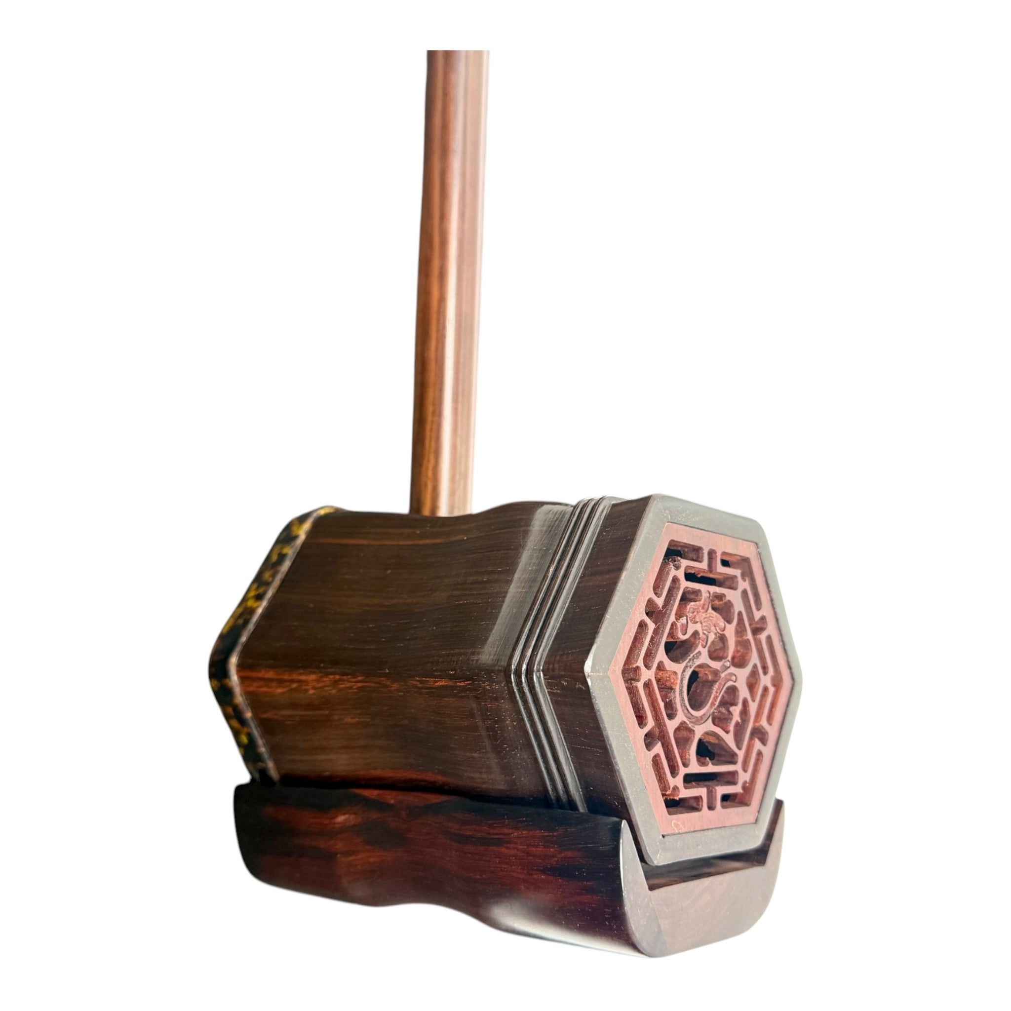 Coco CAR015 Master-Grade Aged Rosewood Erhu Outfit with Hard Case & Accessories