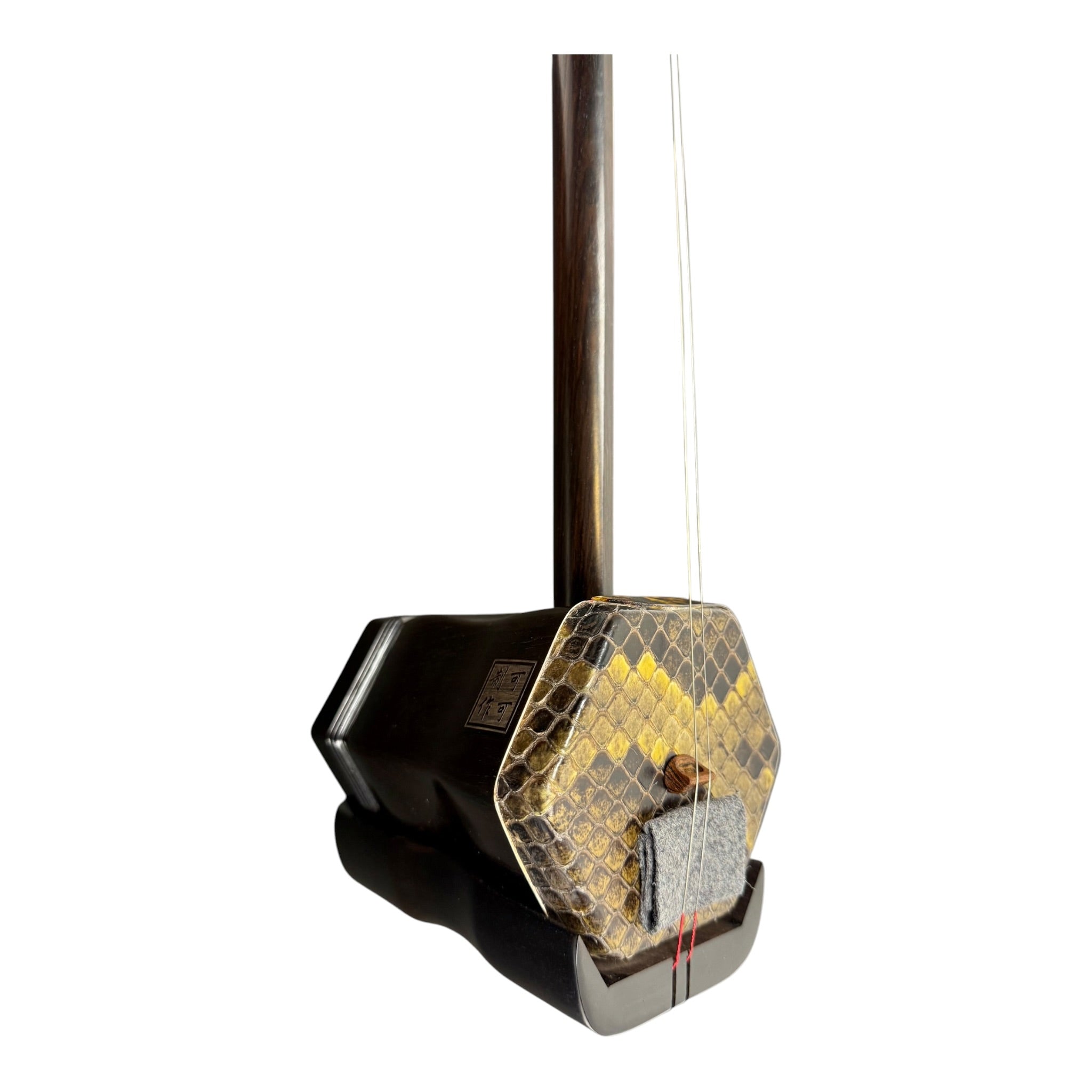 Coco CE007CT Professional-Grade Ebony Erhu Outfit with Hard Case & Accessories