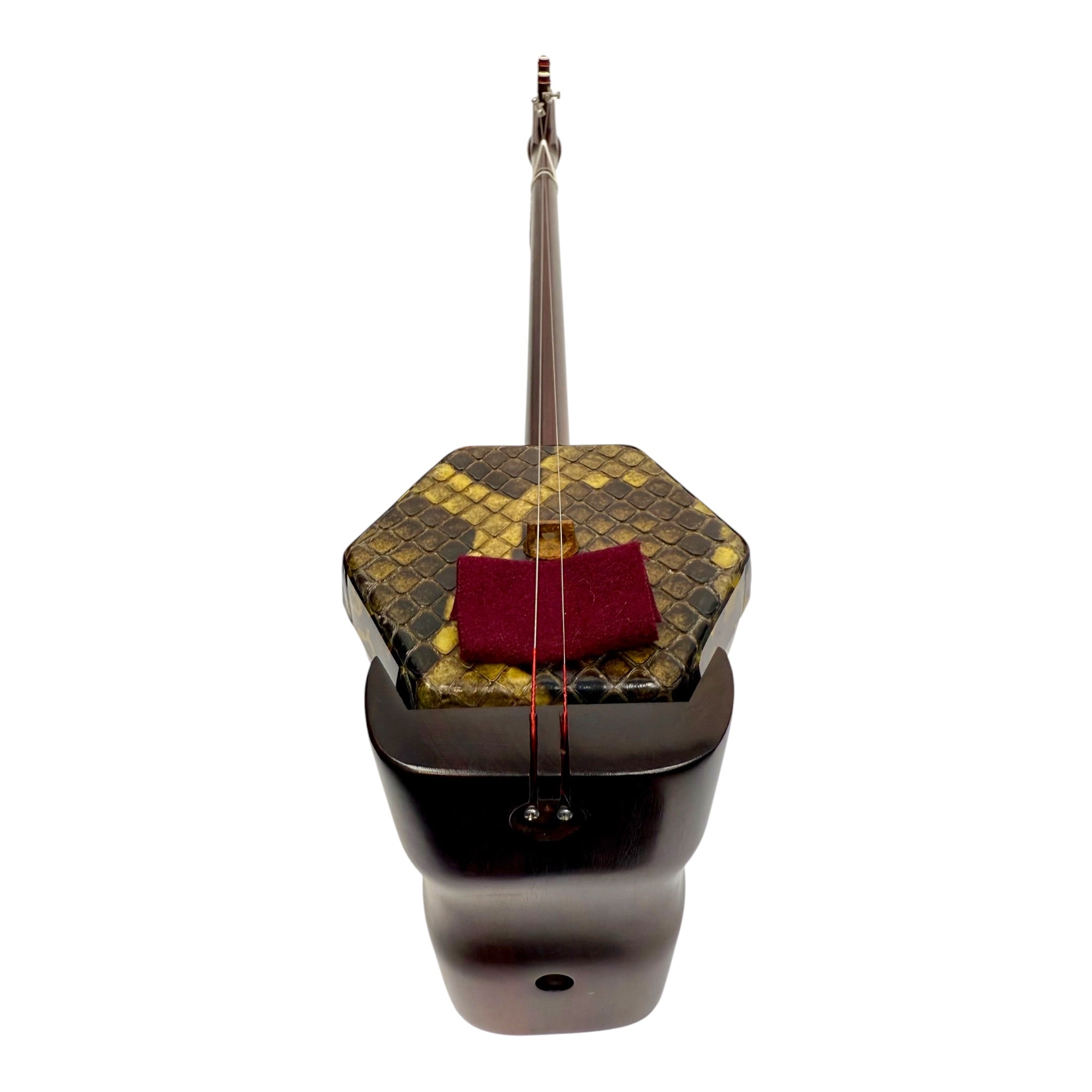 Coco CZ008 Professional-Grade Zitan Sandalwood Erhu Outfit with Hard Case & Accessories