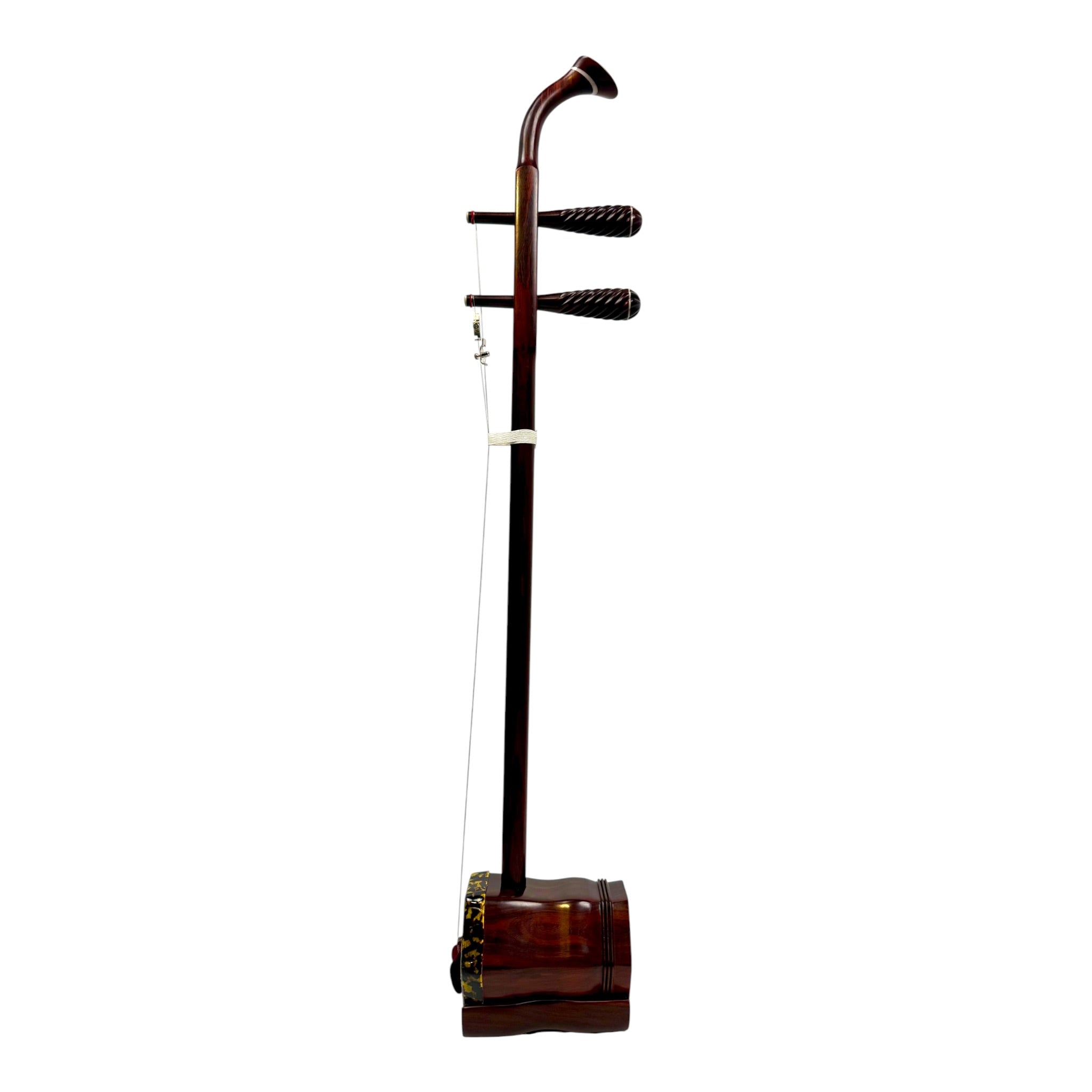 Coco CZ008 Professional-Grade Zitan Sandalwood Erhu Outfit with Hard Case & Accessories