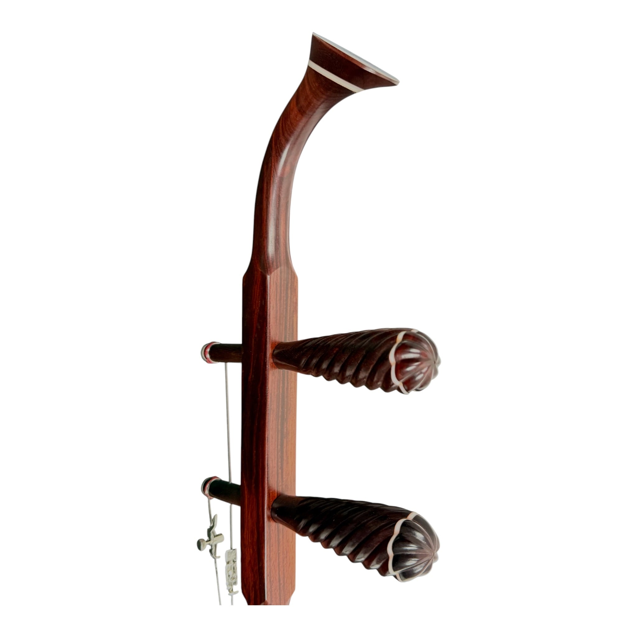 Coco CZ008 Professional-Grade Zitan Sandalwood Erhu Outfit with Hard Case & Accessories