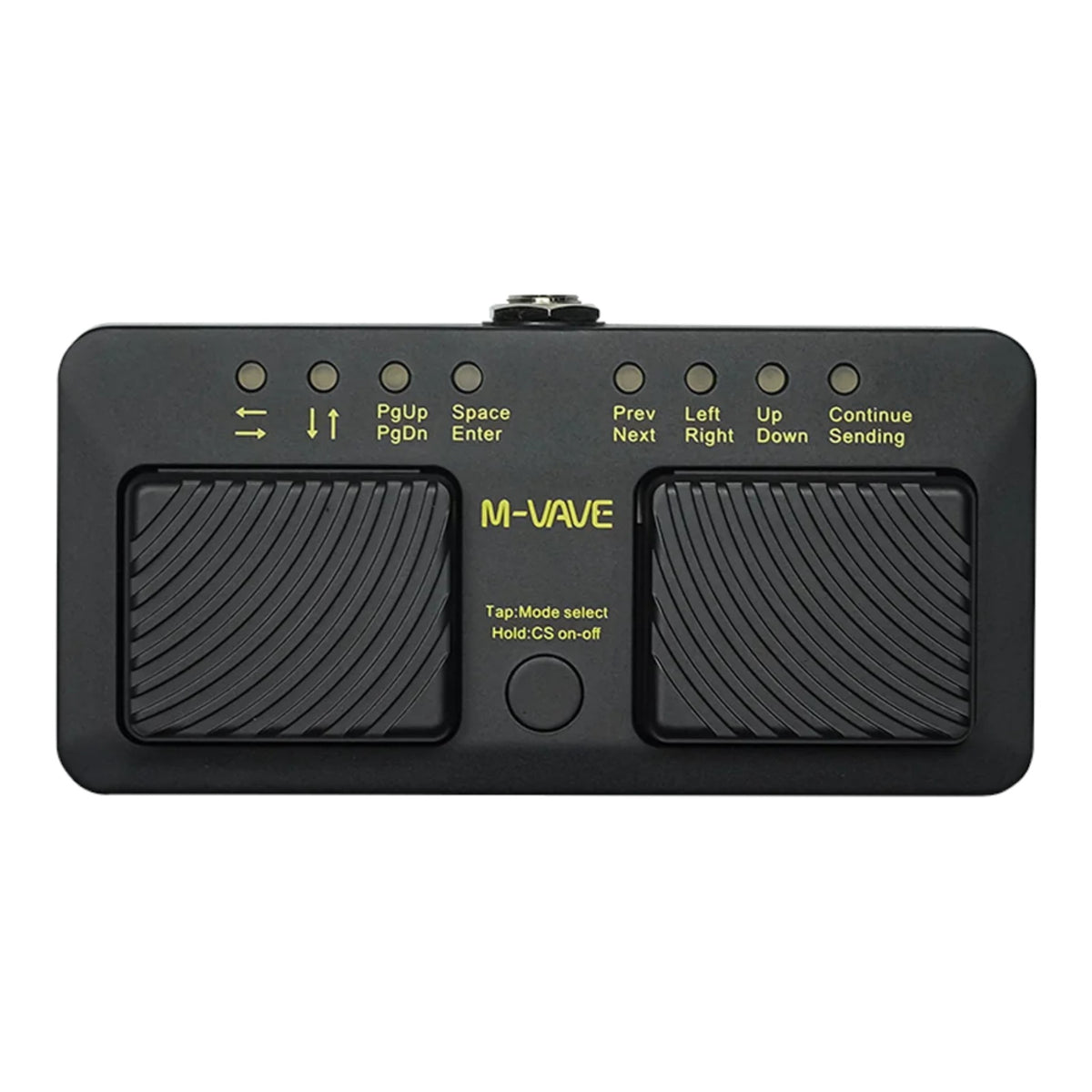 M-VAVE CUBETURNERPRO Wireless Bluetooth 2-Switch Page Turner Foot Pedal w/ 7 Modes & 48-Hour Battery